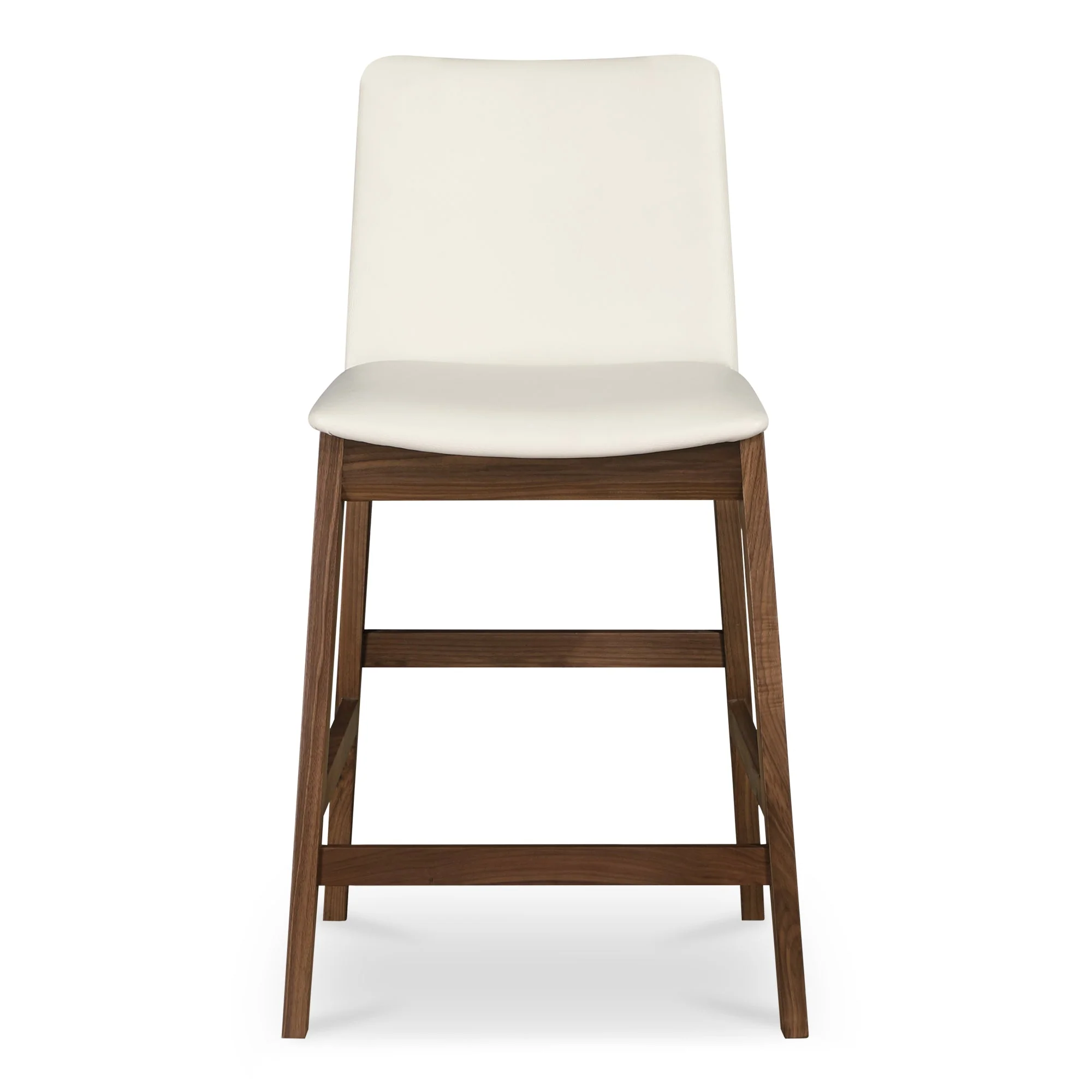 Deco Counter Stool White PVC - Image 1