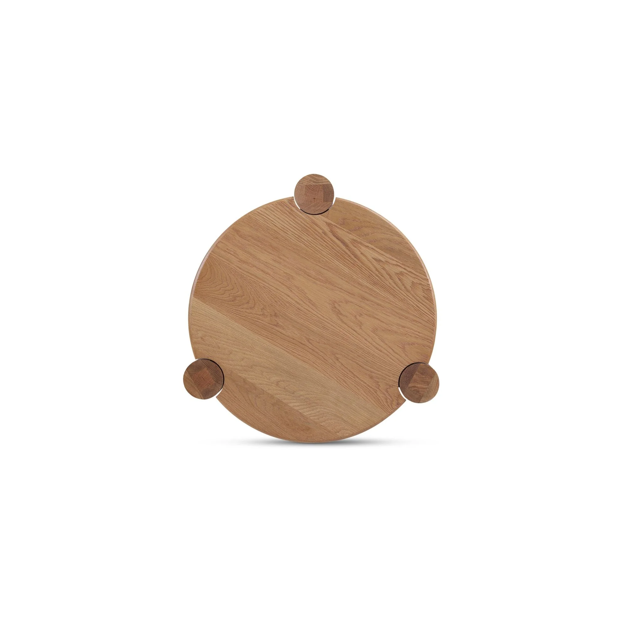 Jack Side Table Brushed Natural Oak - Image 3