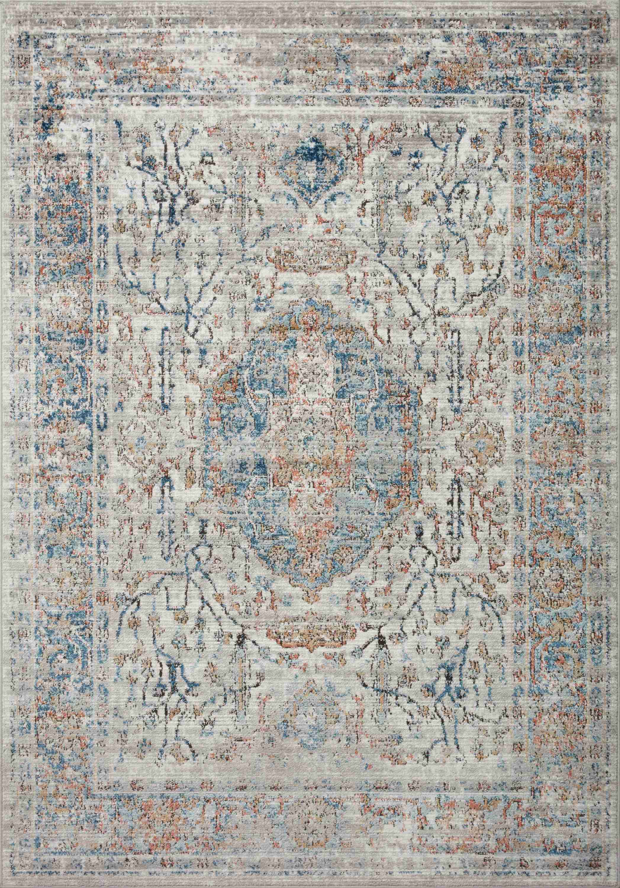 Loloi II | Bianca Collection | Stone / Multi | BIA-02 - Image 1