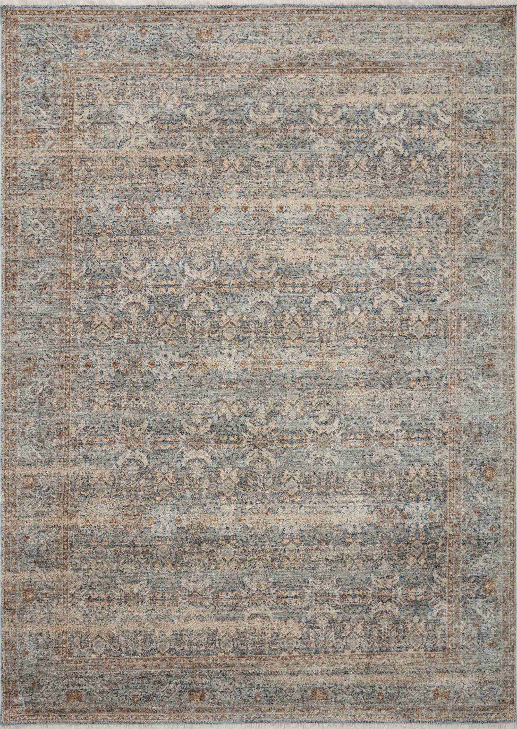 Angela Rose x Loloi | Blake Collection | Ocean / Mocha | BLA-02 - Image 1