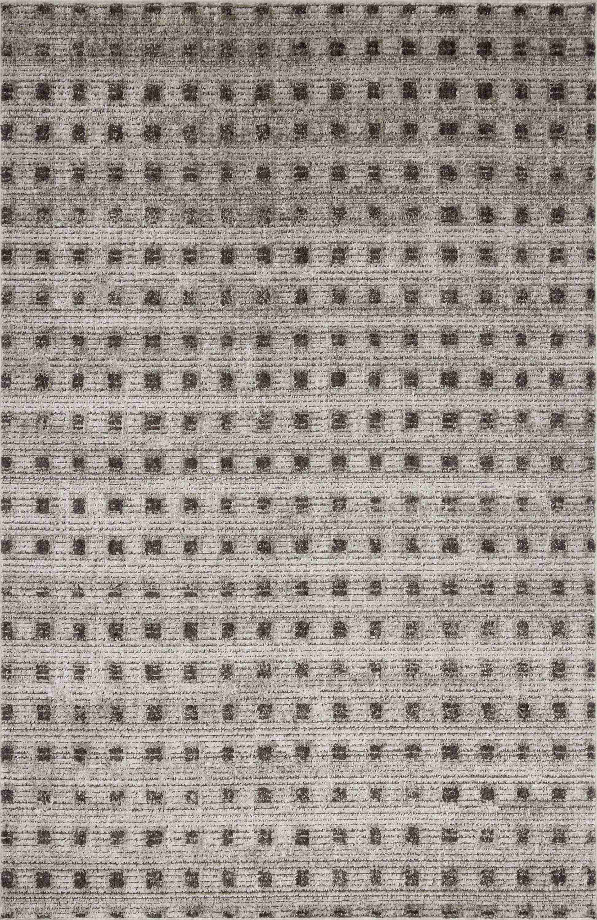 Jeremiah Brent x Loloi | Bleecker Collection | Silver / Charcoal | BLE-06 - Image 1