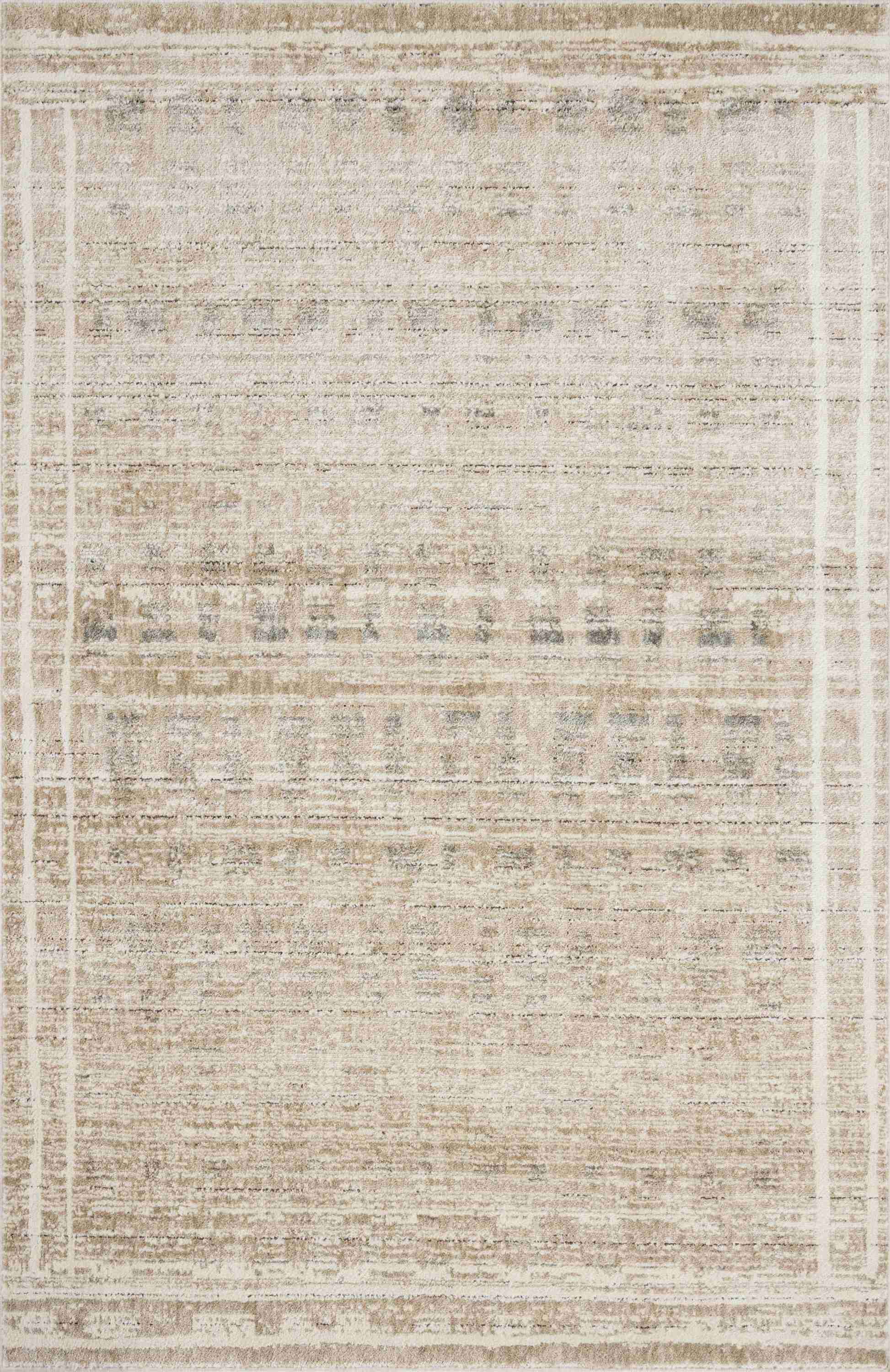 Jeremiah Brent x Loloi | Bleecker Collection | Khaki / Natural | BLE-07 - Image 1