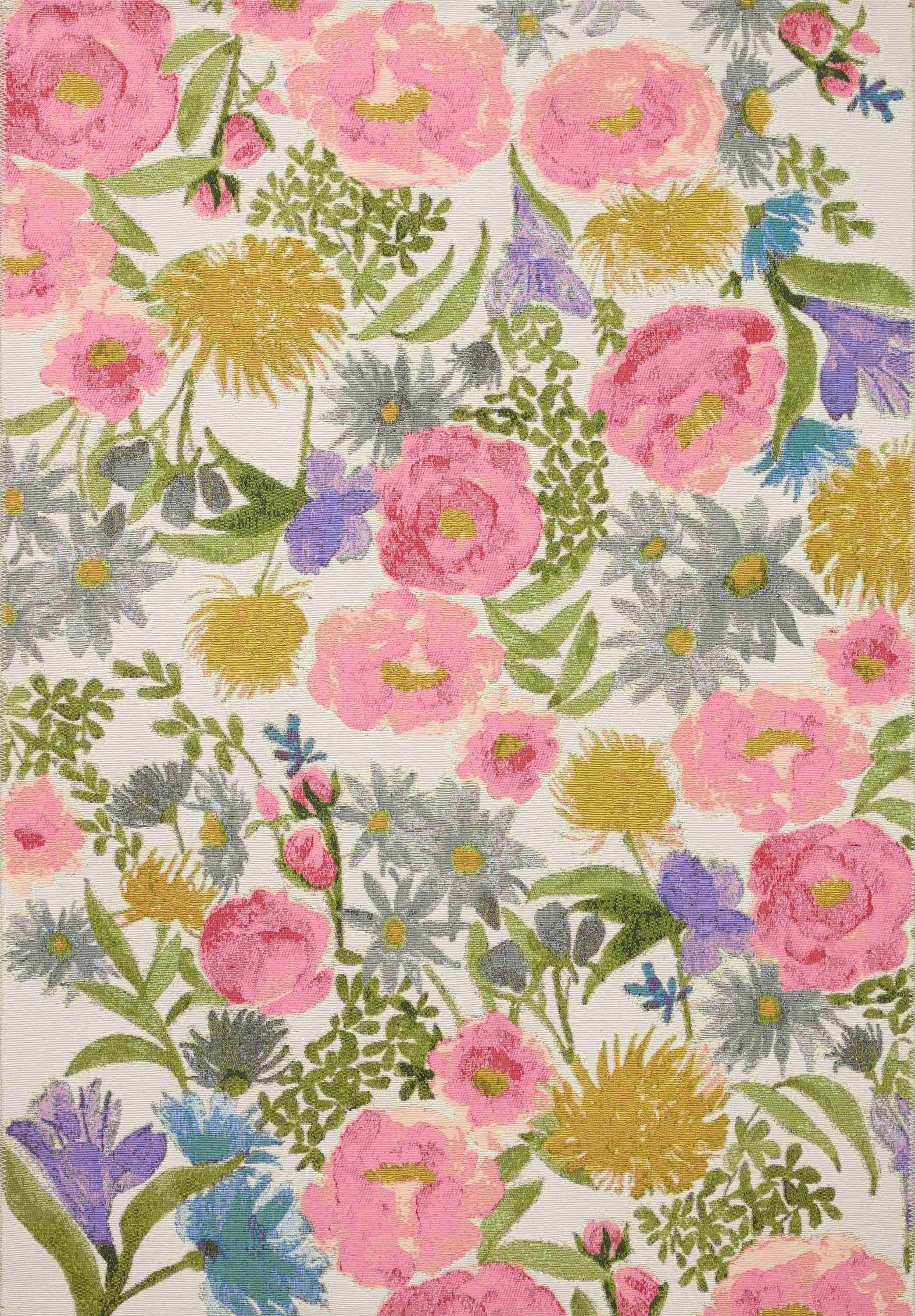 Loloi II | Botanical Collection | Ivory / Multi | BOT-01 - Image 1