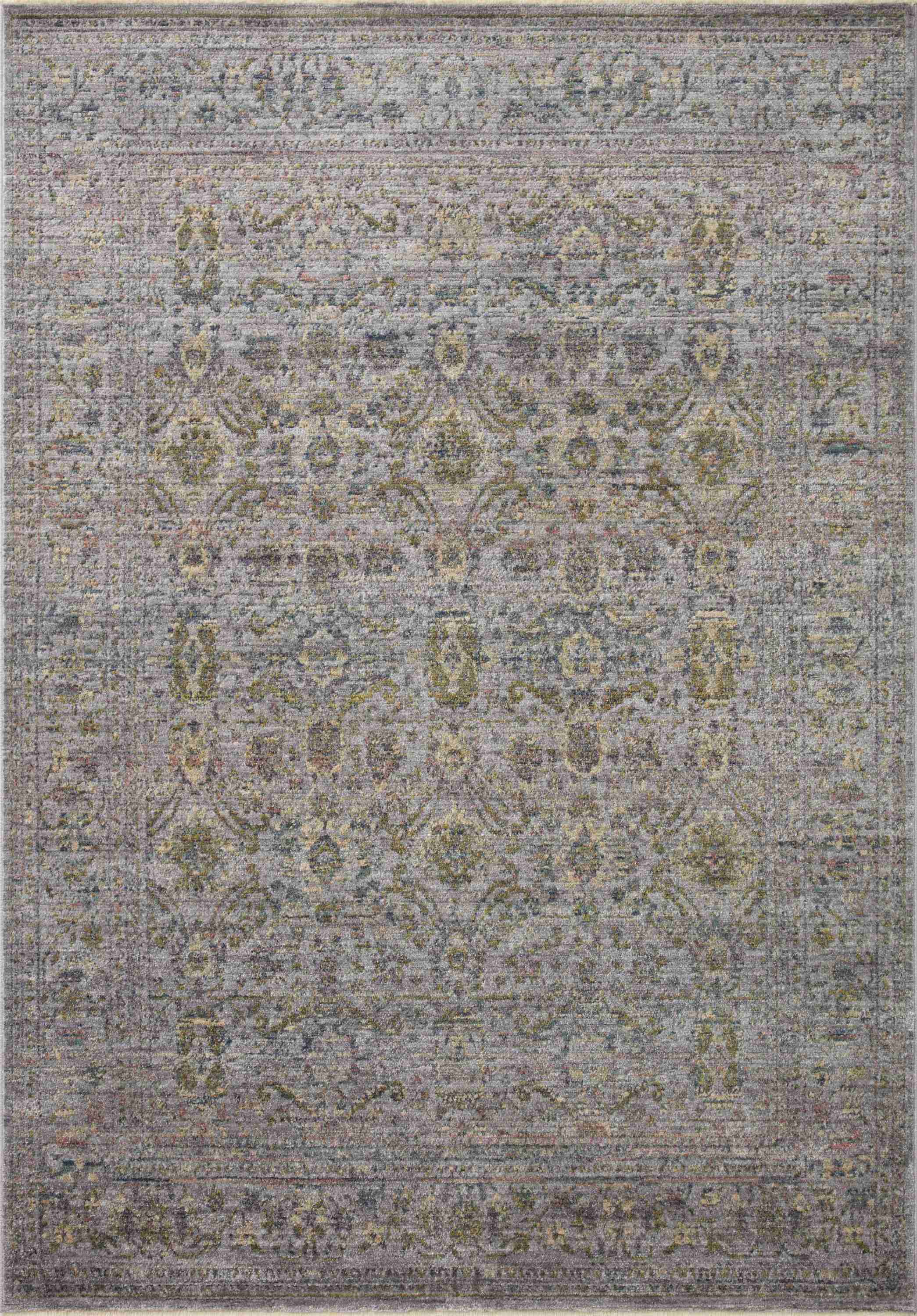 Jean Stoffer x Loloi | Bradbury Collection | Grey / Multi | BRU-04 - Image 1