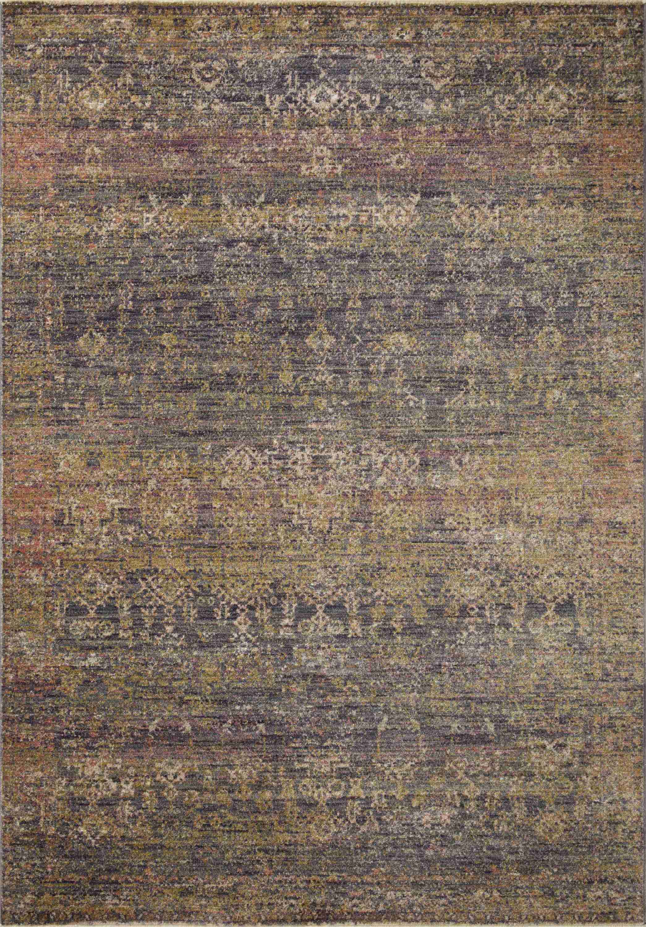 Jean Stoffer x Loloi | Bradbury Collection | Ink / Multi | BRU-05 - Image 1