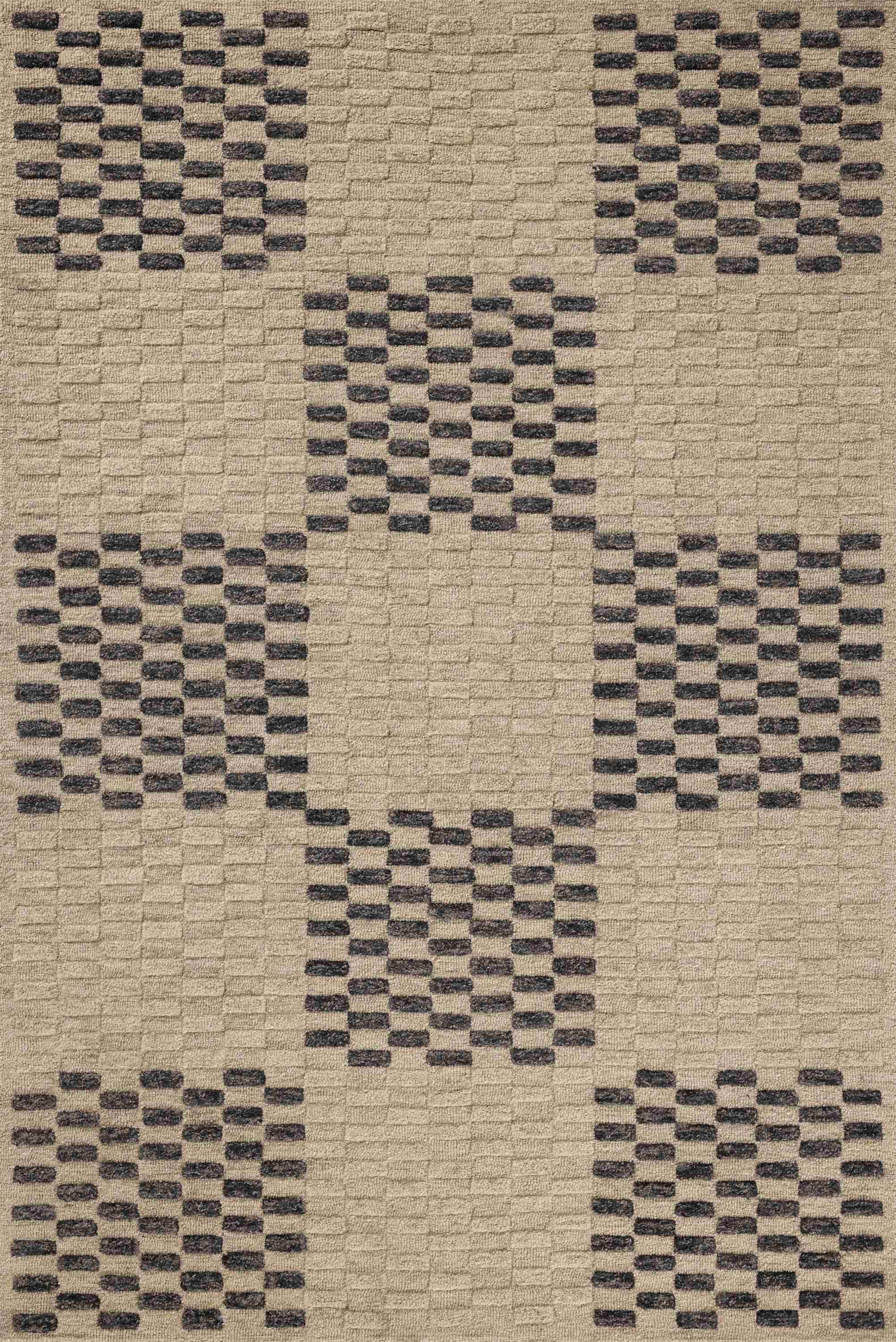 Chris Loves Julia x Loloi | Bradley Collection | Beige / Midnight | BRL-01 - Image 1