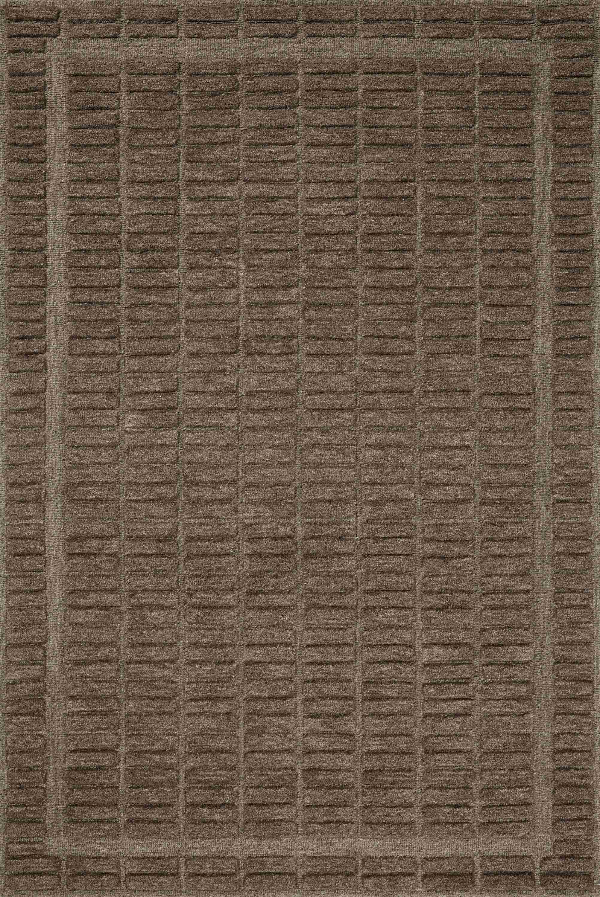 Chris Loves Julia x Loloi | Bradley Collection | Cocoa / Cocoa | BRL-06 - Image 1