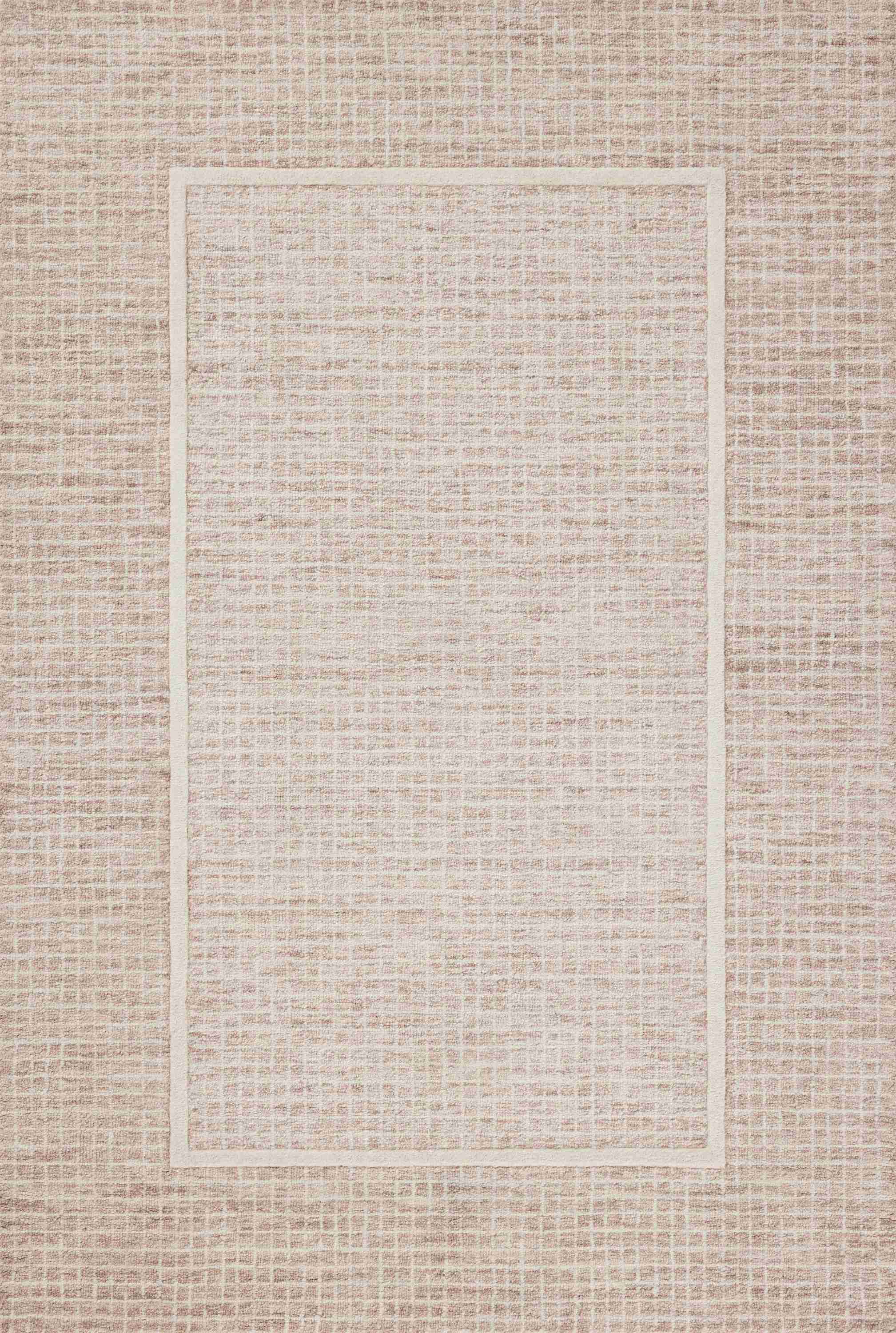 Chris Loves Julia x Loloi | Briggs Collection | Blush / Ivory | BRG-01 - Image 1