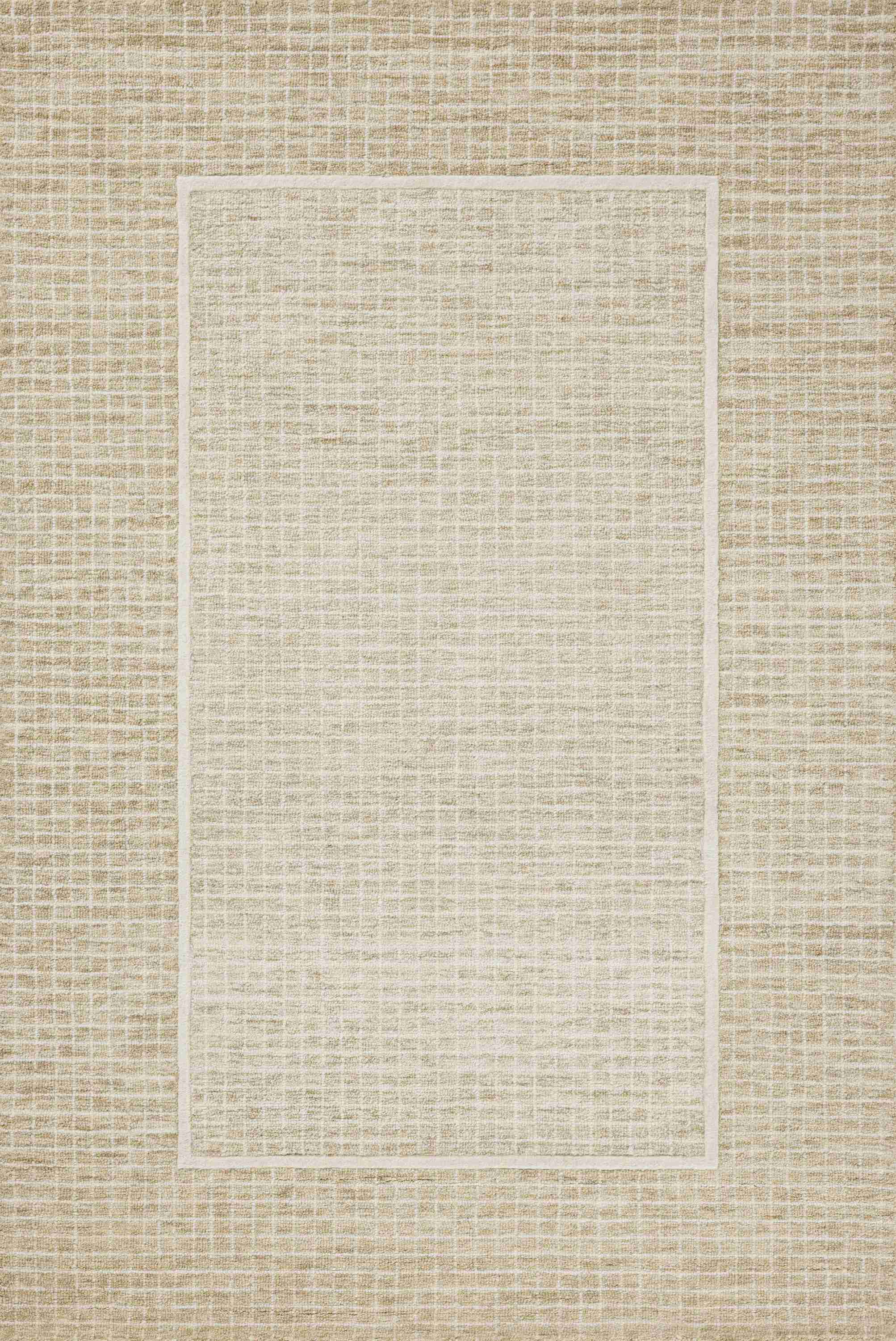 Chris Loves Julia x Loloi | Briggs Collection | Wheat / Ivory | BRG-01 - Image 1