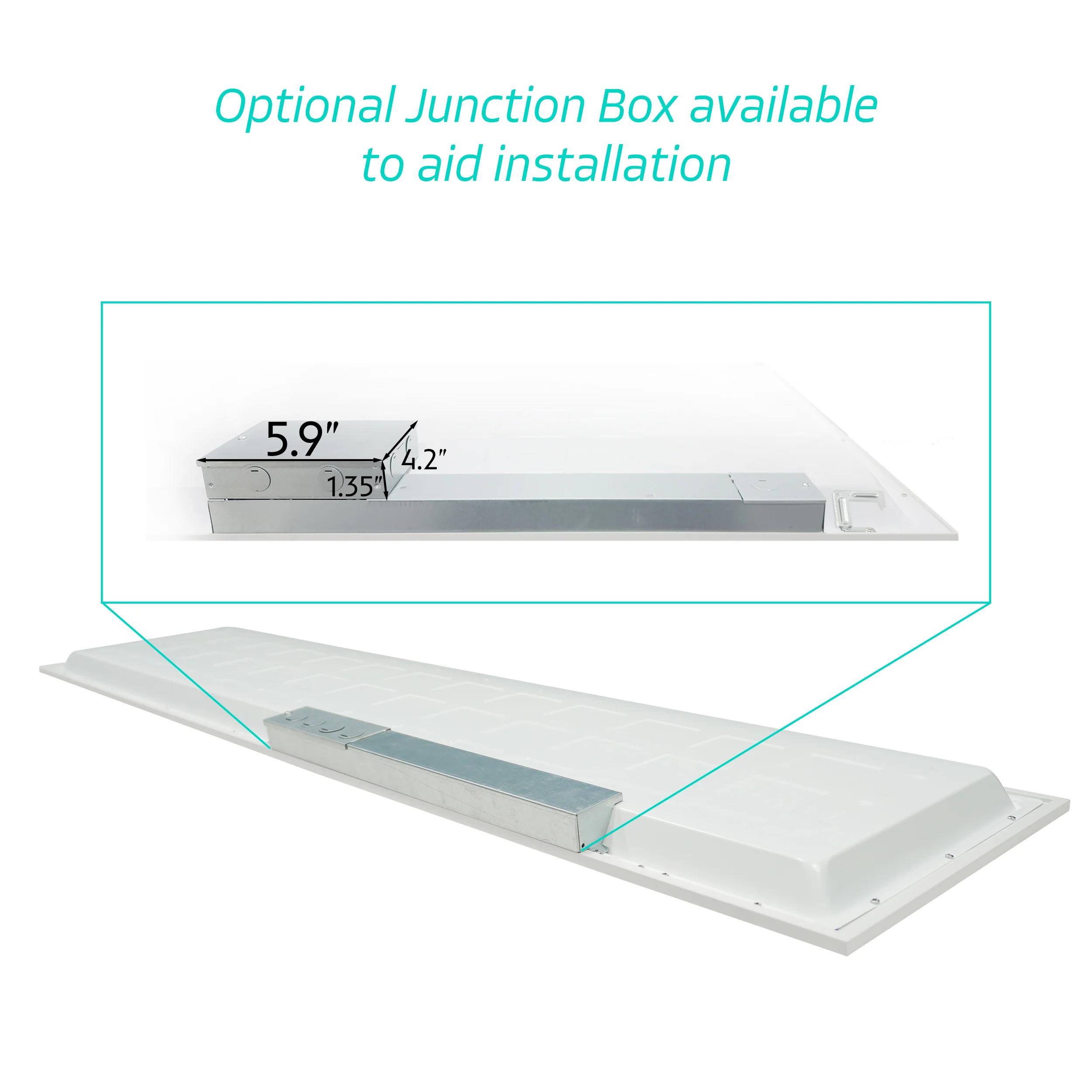 Backlit 1x4 - Version 2 - 5CCT (35K/40/K50K/57K/60K) - Watt selectable (20/25/30/35/40W) - 4 Pack #310 - Image 3