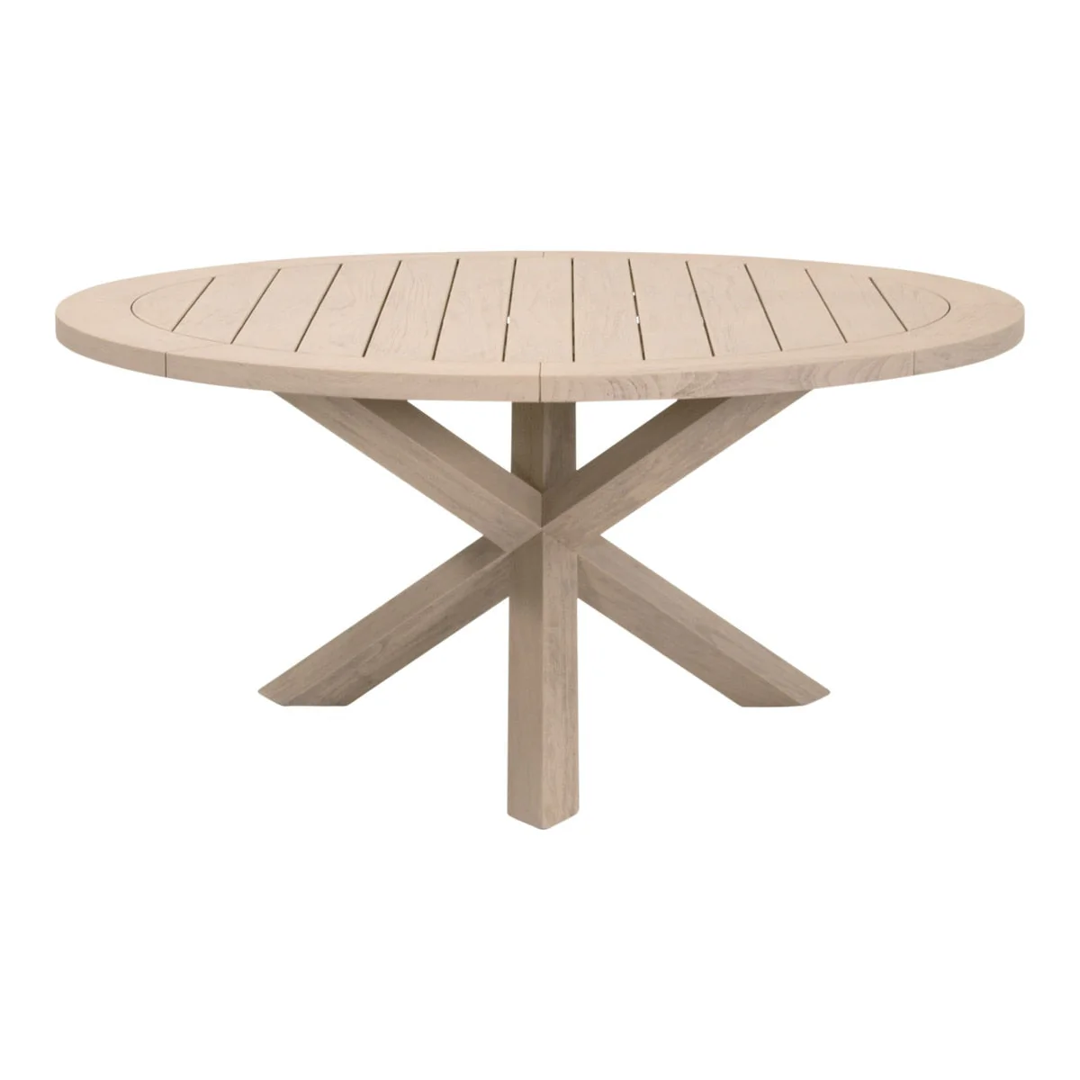 Boca Outdoor 63" Round Dining Table - Image 1