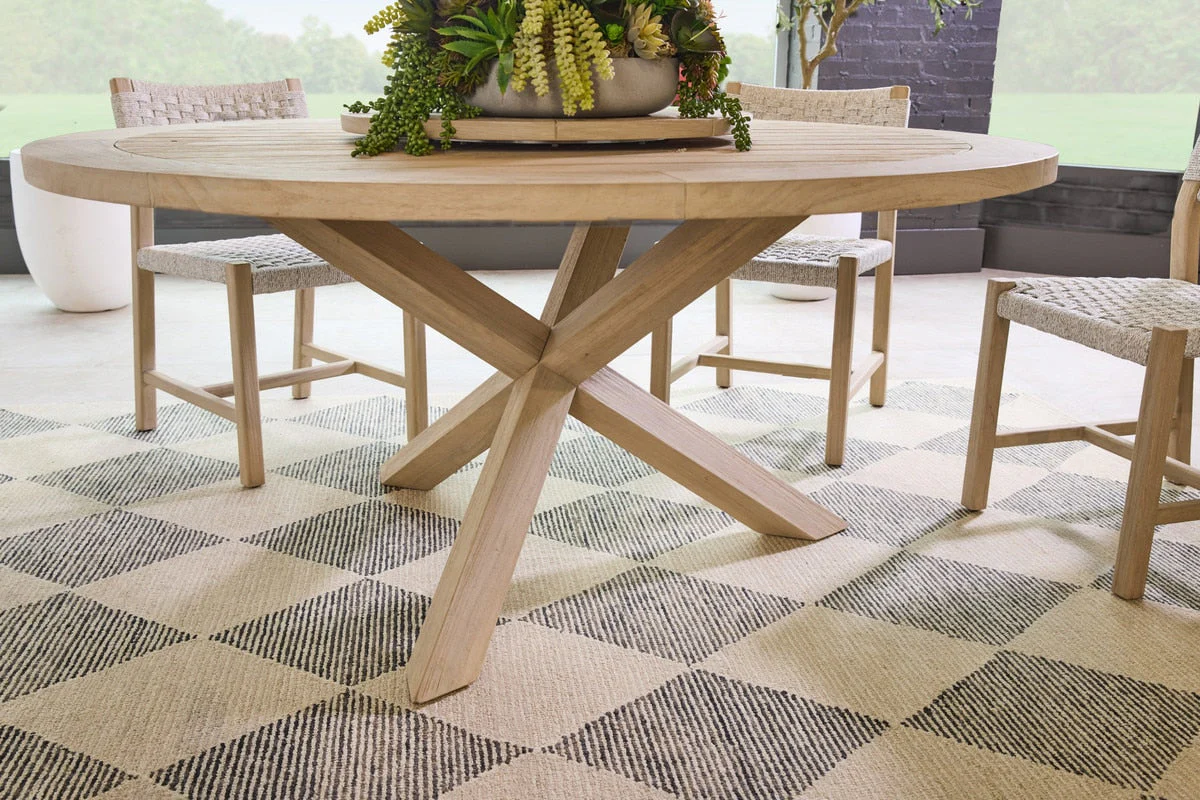 Boca Outdoor 63" Round Dining Table - Image 3
