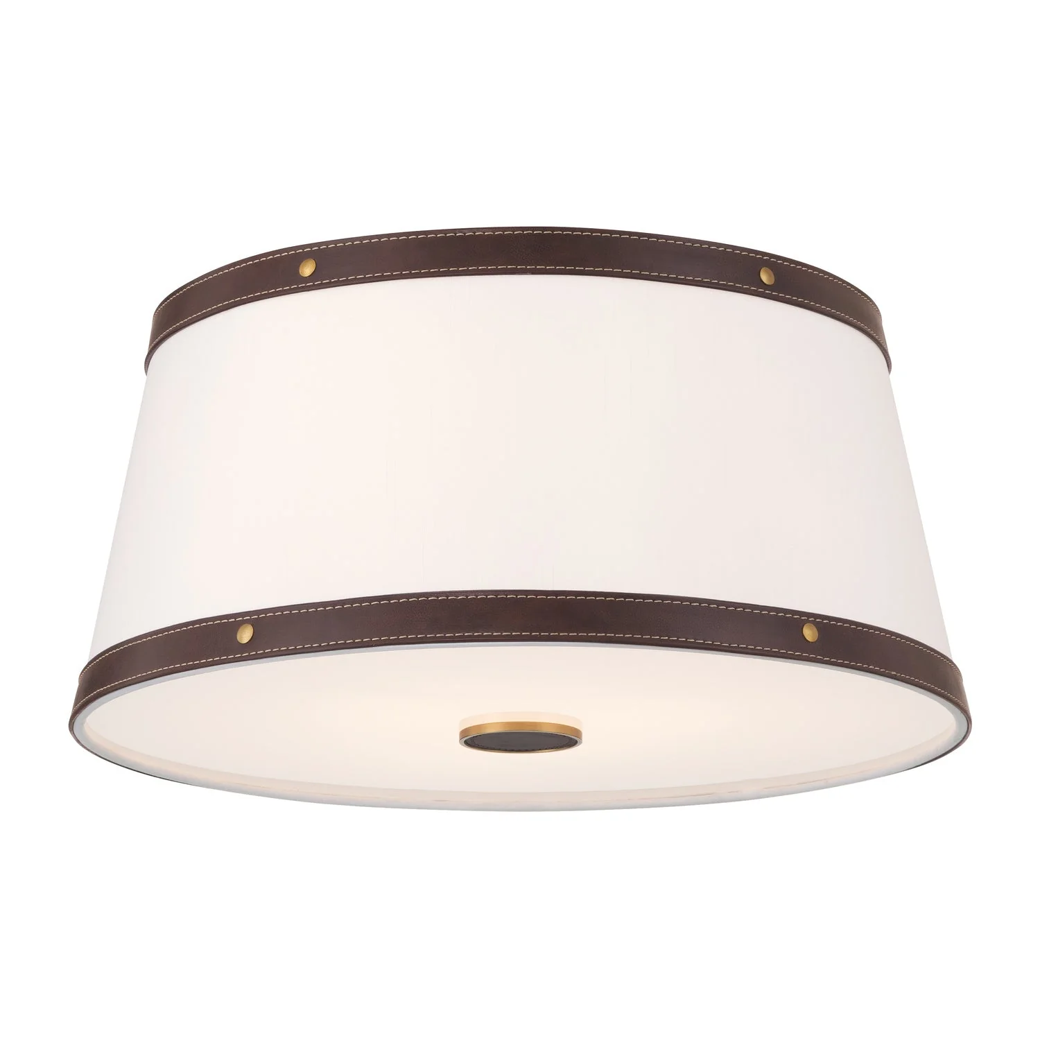 Libby Langdon Callahan 17” Luxe Gold Flush Mount