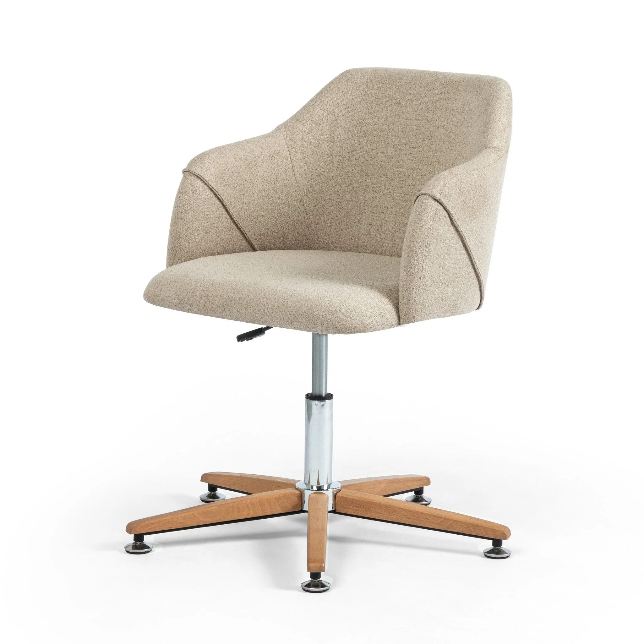 Edna Desk Chair - Fedora Oatmeal - Image 2