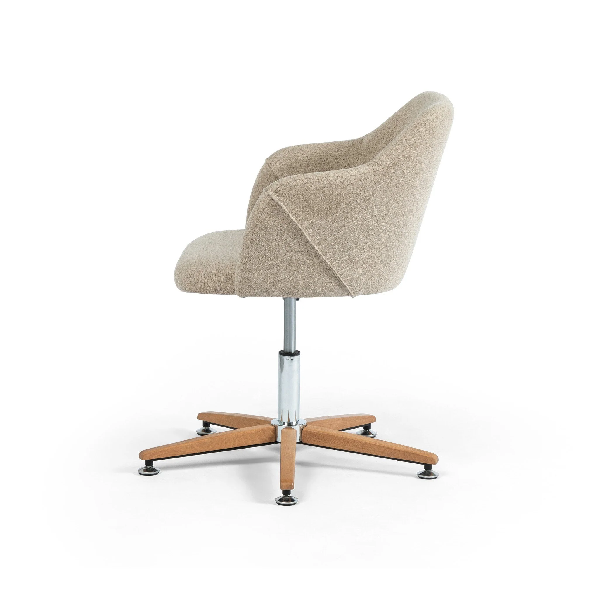 Edna Desk Chair - Fedora Oatmeal - Image 3