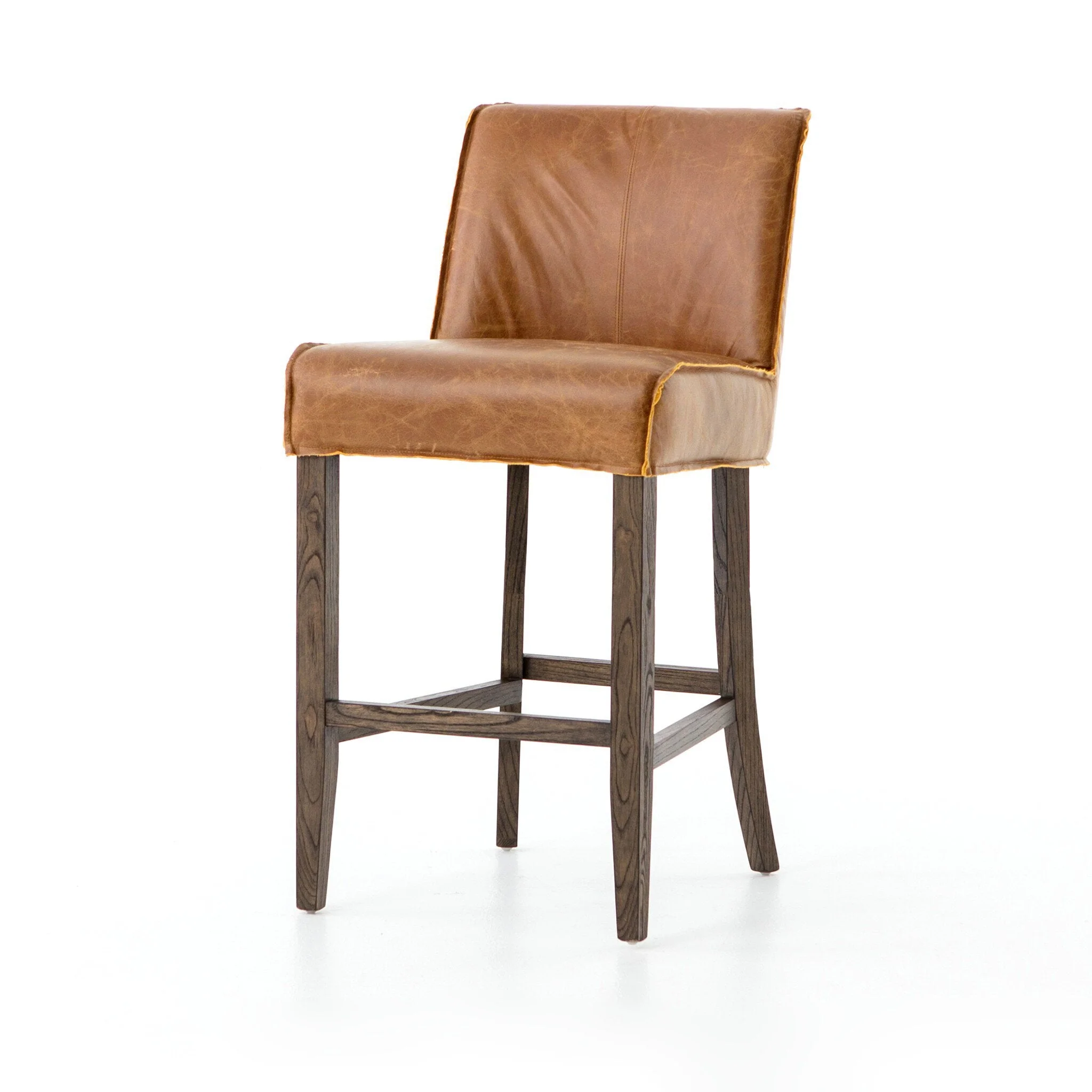Aria Counter Stool - Sienna Chestnut - Image 2