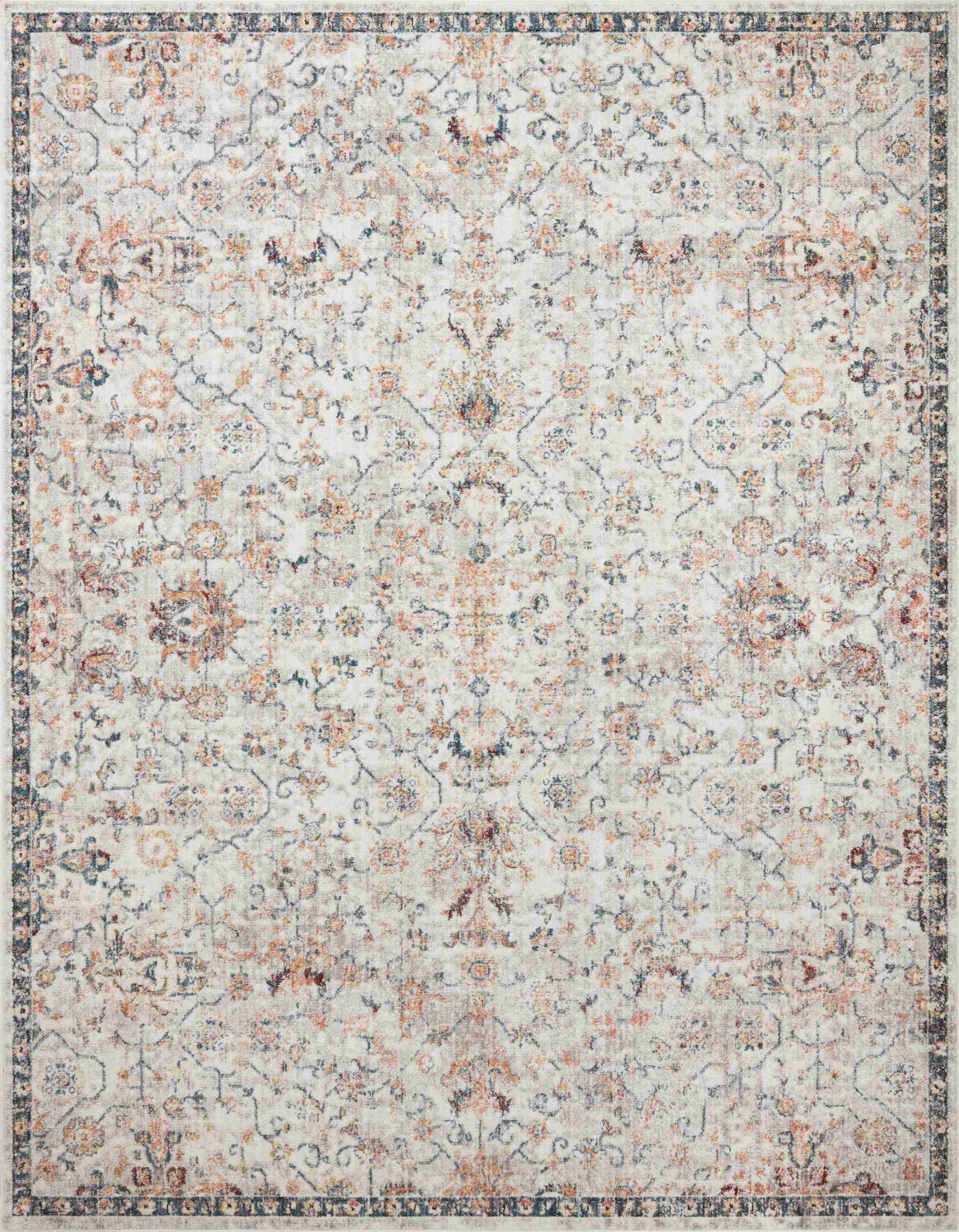 Loloi II | Cassandra Collection | Dove / Navy | CSN-03 - Image 1