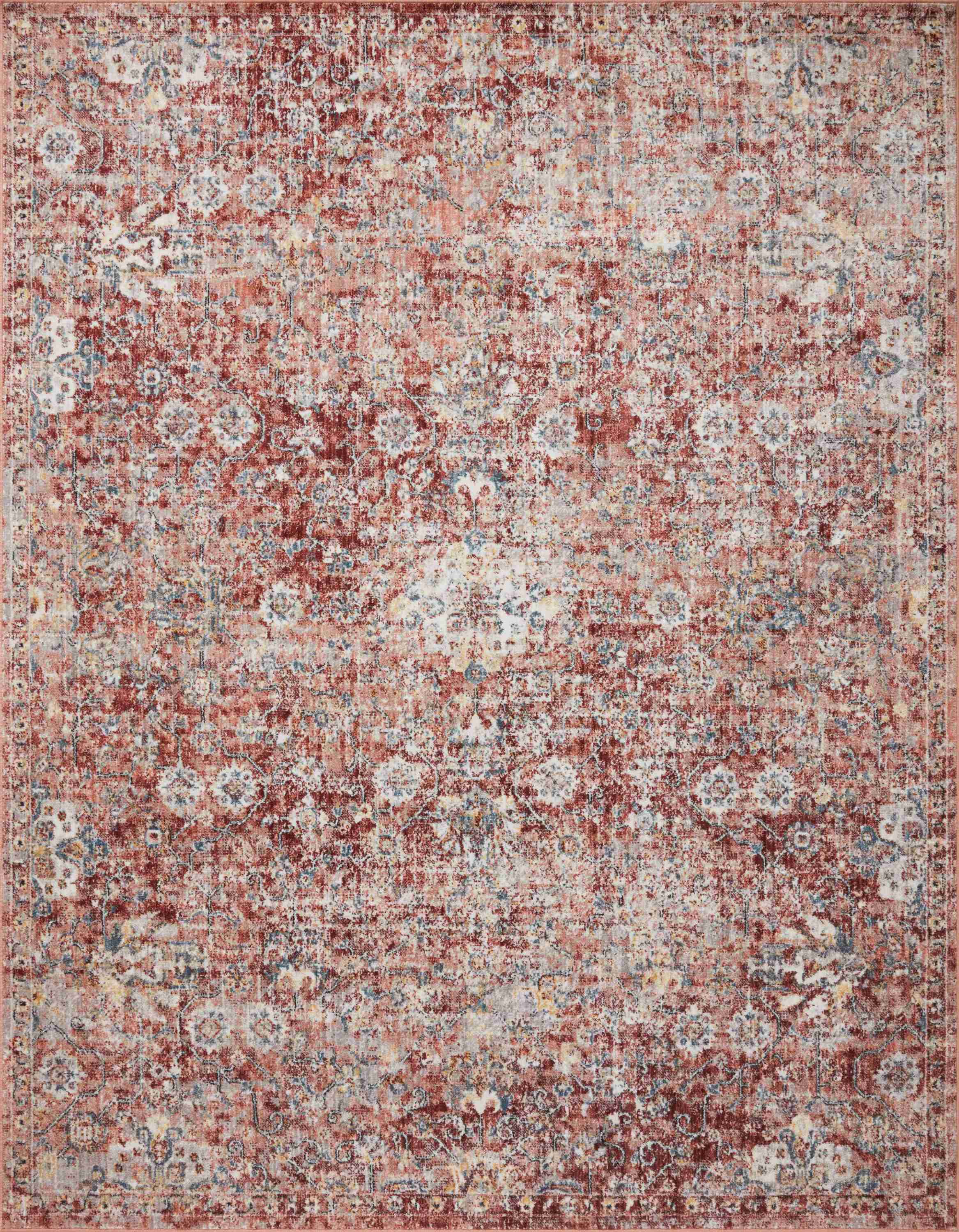 Loloi II | Cassandra Collection | Rust / Ivory | CSN-03 - Image 1