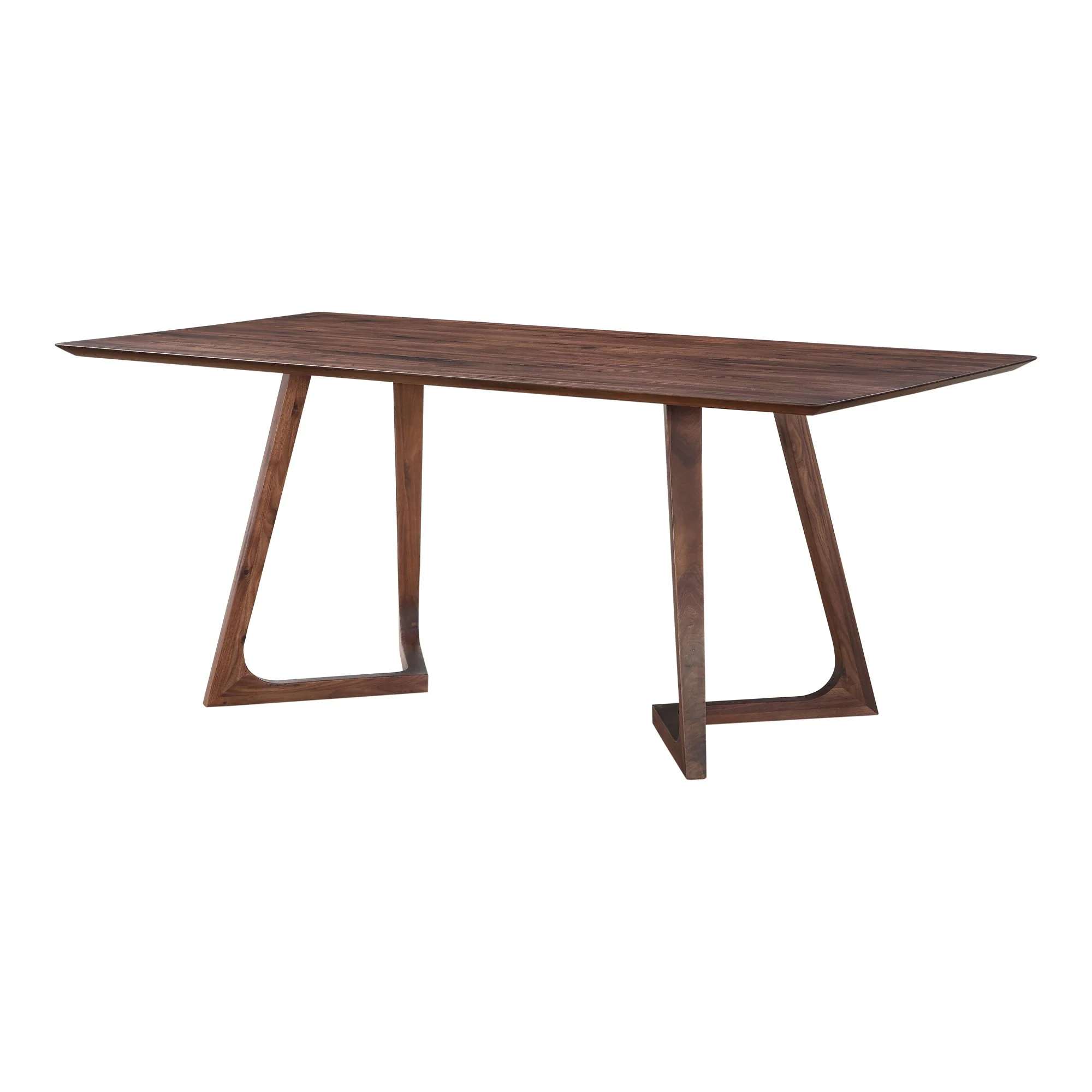 Godenza Rectangular Dining Table Walnut - Image 2