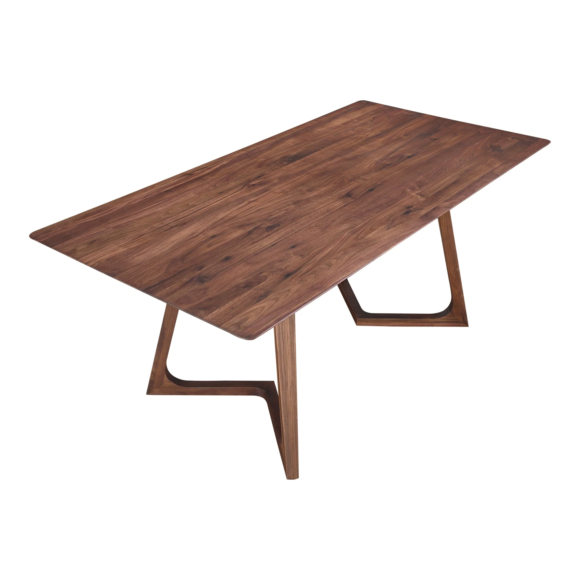 Godenza Rectangular Dining Table Walnut - Image 3