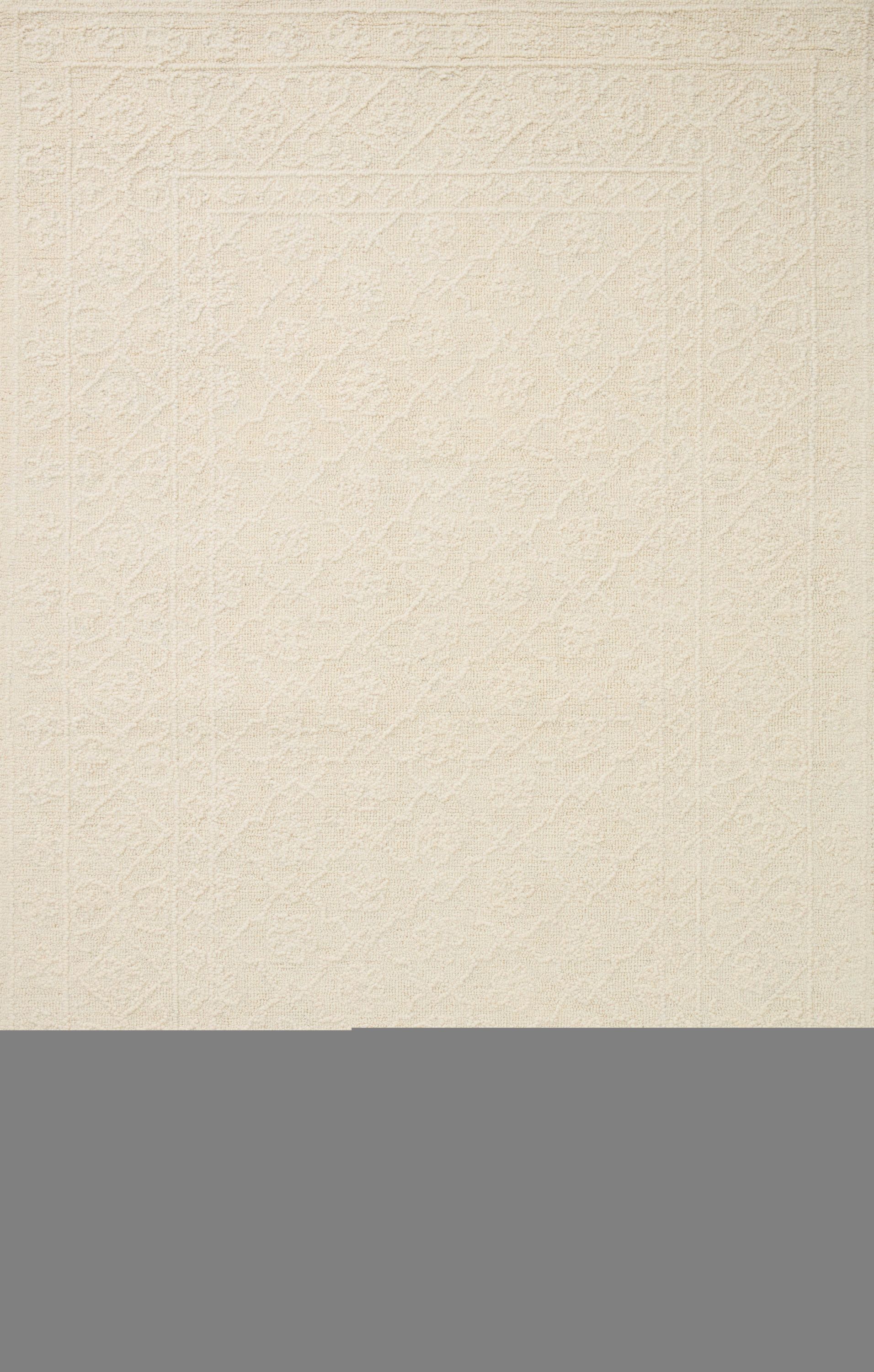 Loloi | Cecelia Collection | Ivory / Ivory | CEC-01 - Image 1
