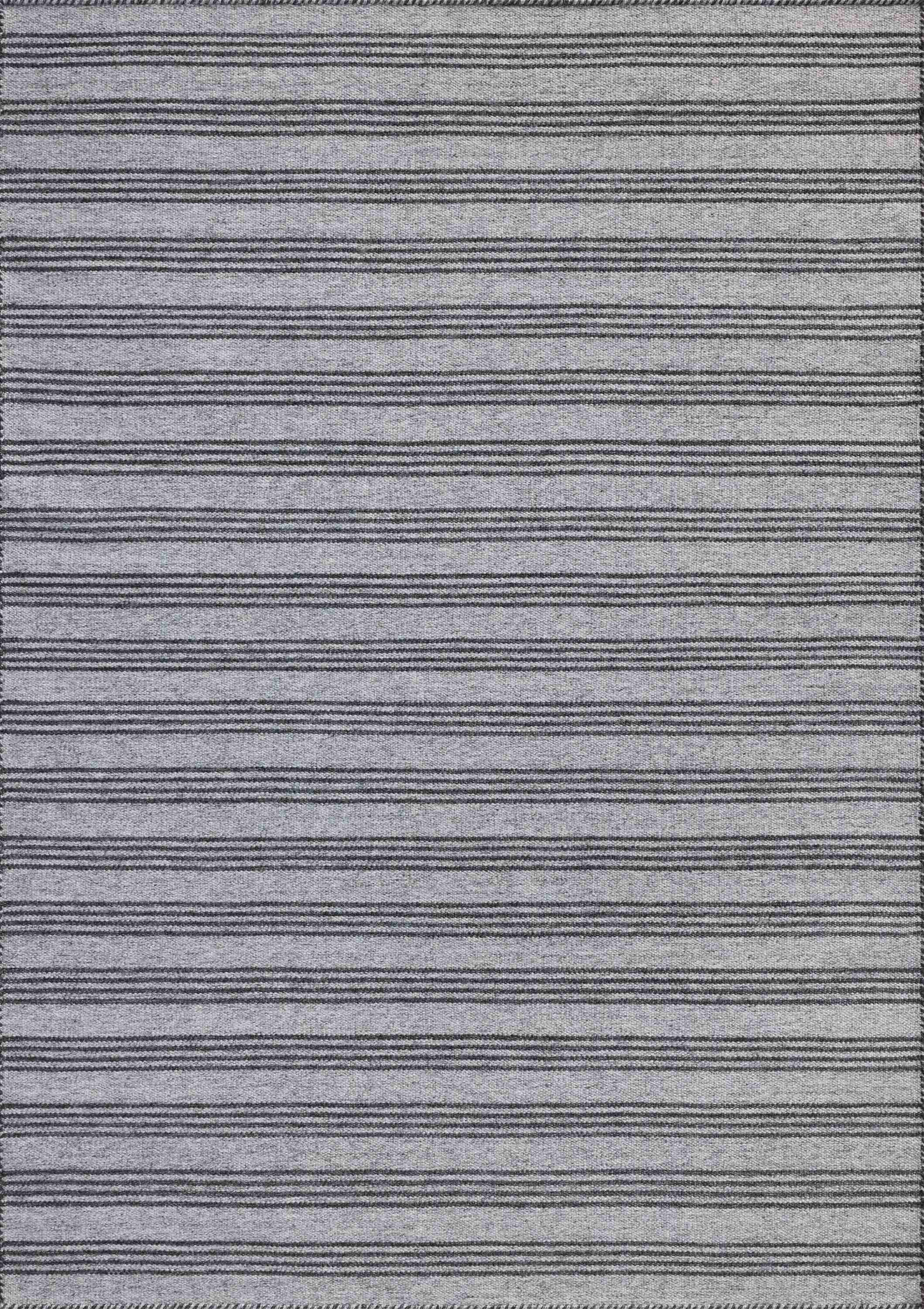 Magnolia Home by Joanna Gaines x Loloi | Charlie Collection | Dove / Charcoal | CHE-01 - Image 1