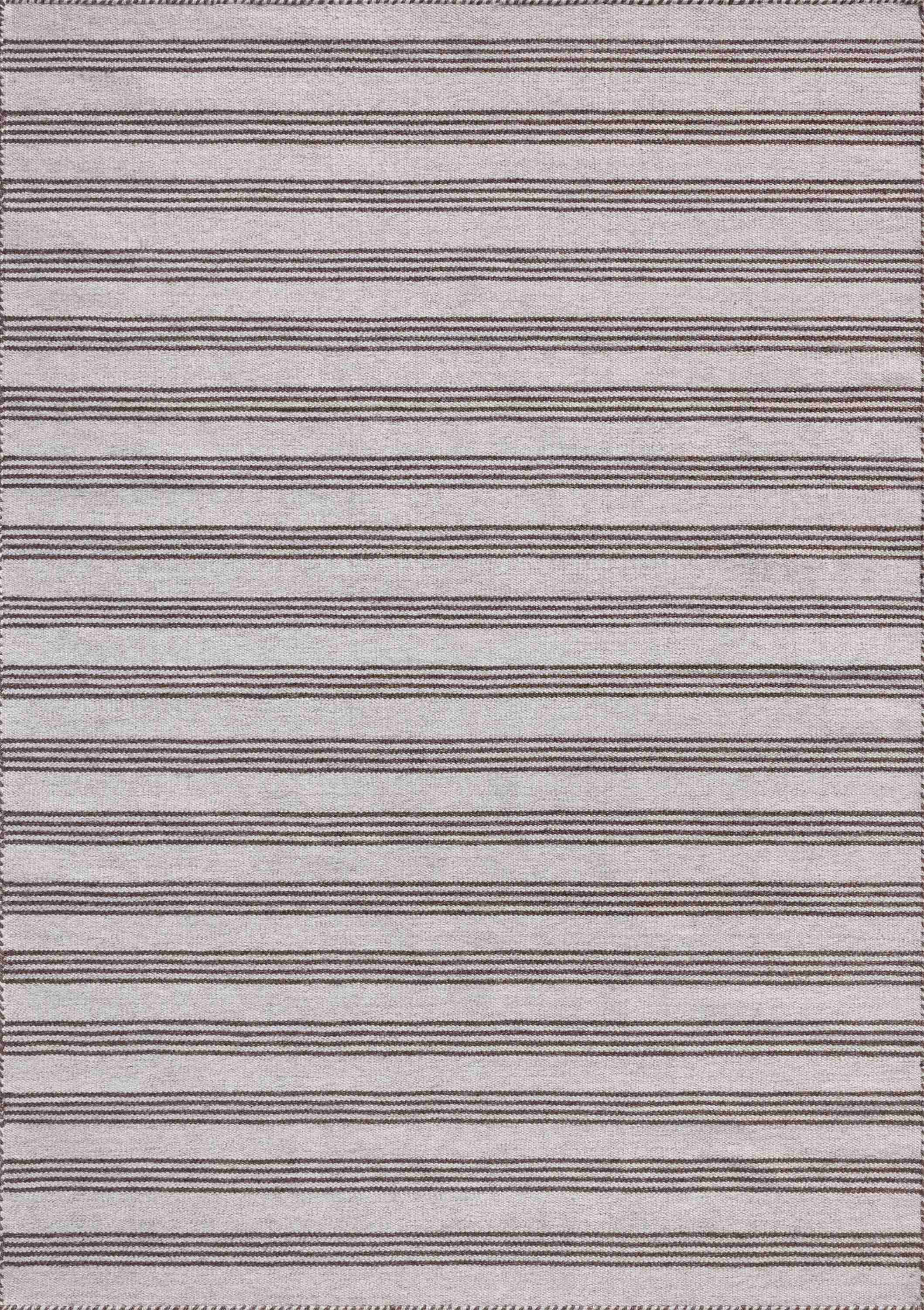 Magnolia Home by Joanna Gaines x Loloi | Charlie Collection | Silver / Bark | CHE-01 - Image 1