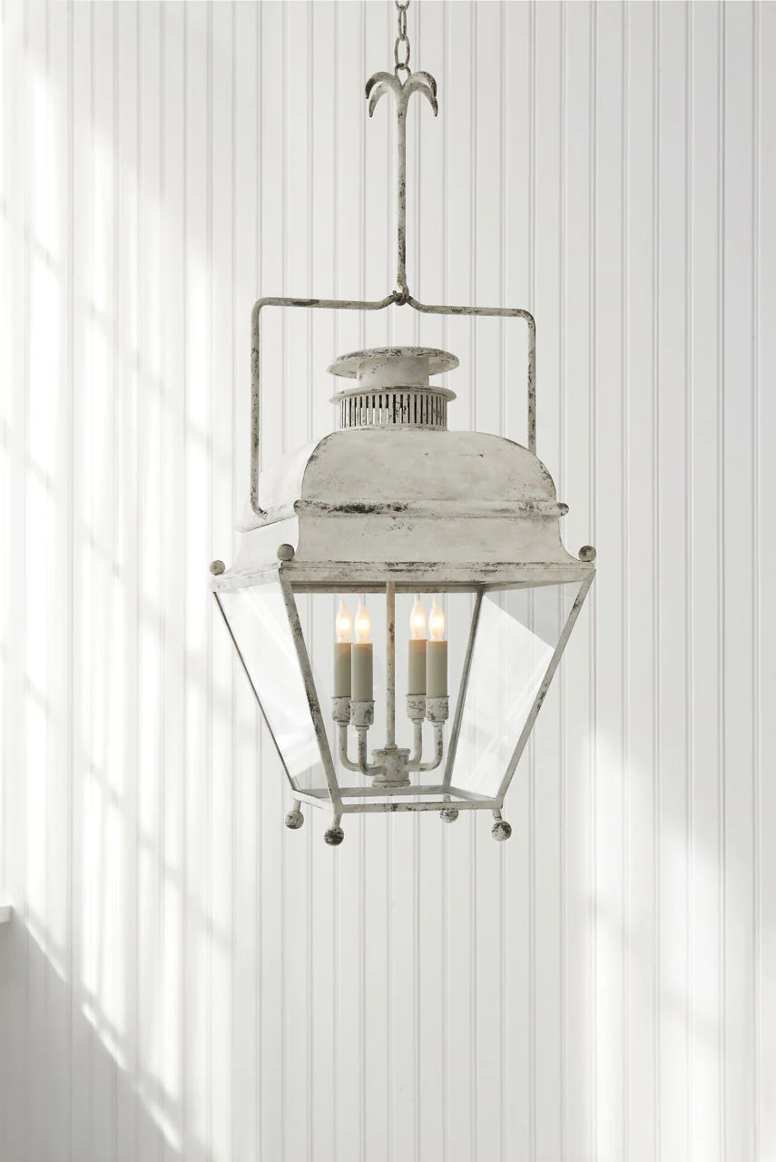 Holborn Small Lantern | Old White - Image 2