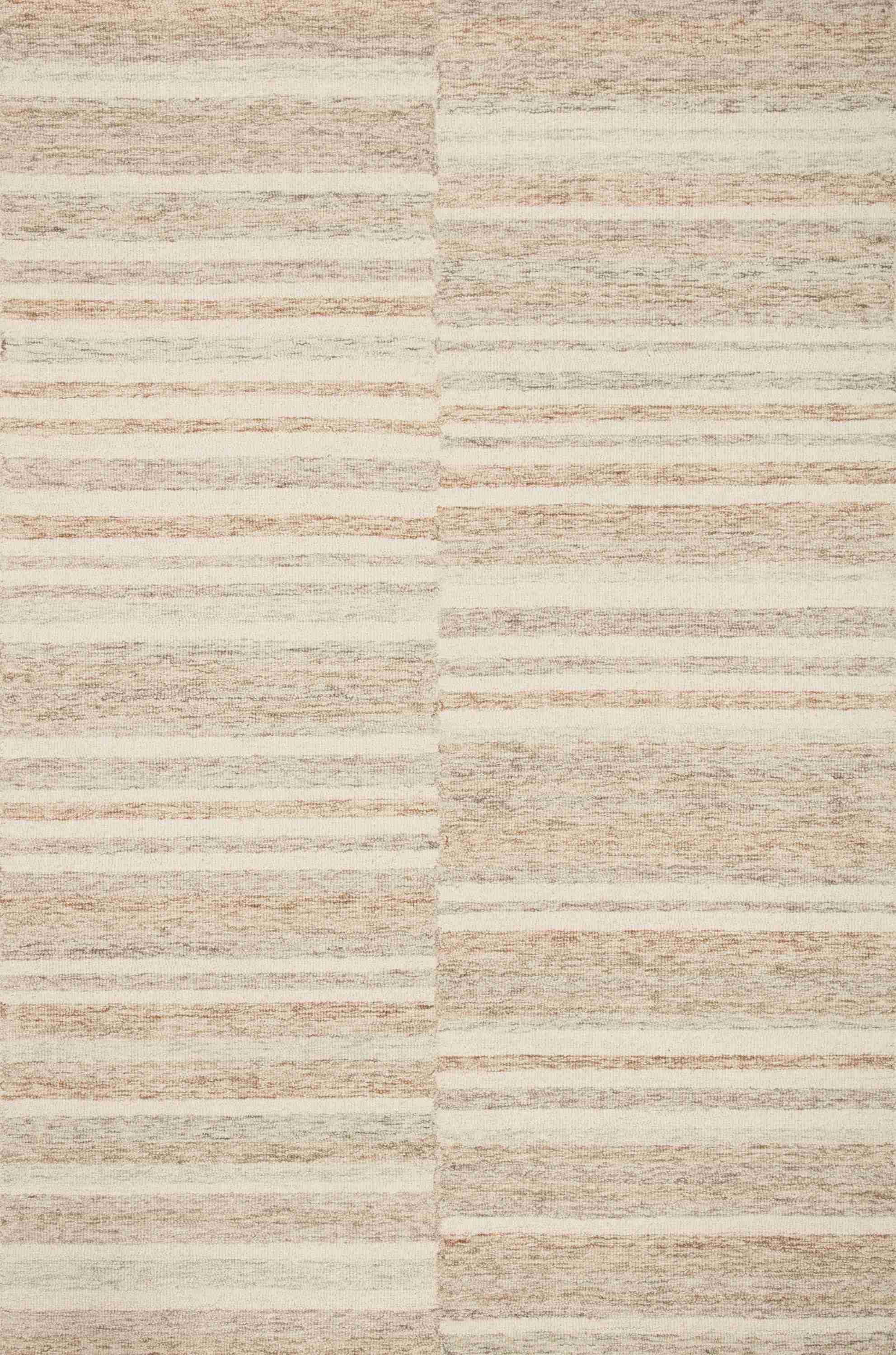 Chris Loves Julia x Loloi | Chris Collection | Ivory / Clay | CHR-03 - Image 1