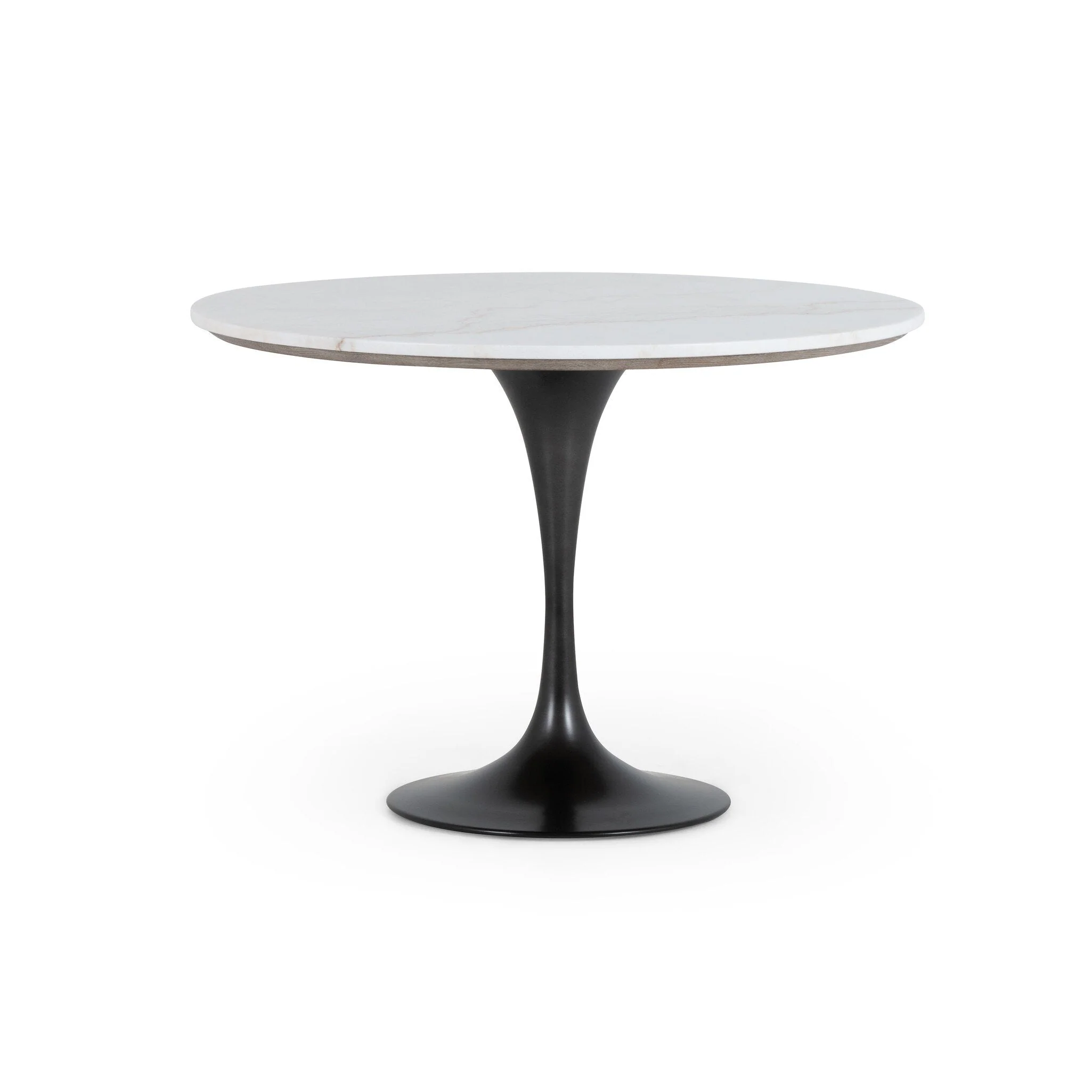 Powell Dining Table - White Marble - Image 1