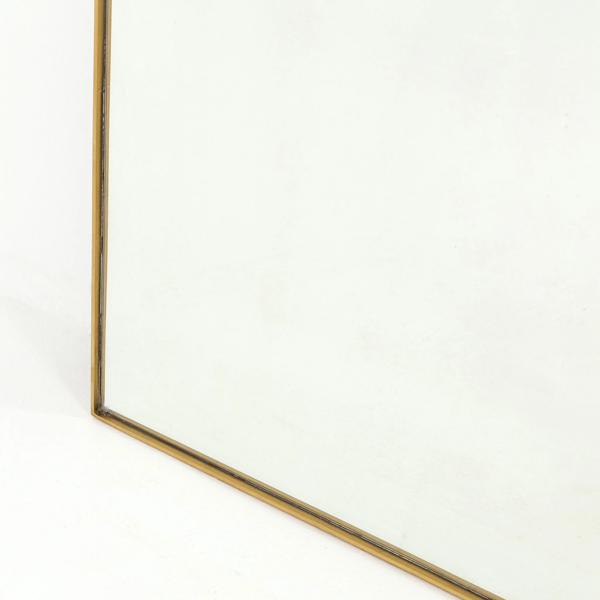 Bellvue Floor Mirror - Polished Brass - Image 2