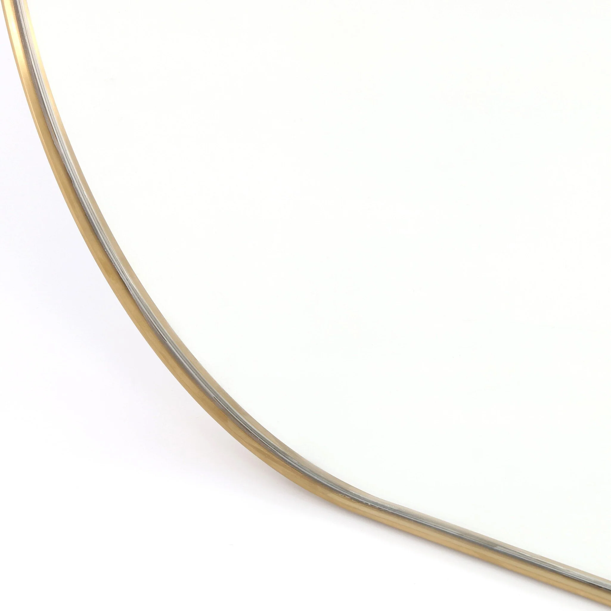 Bellvue Square Mirror - Polished Brass - Image 2