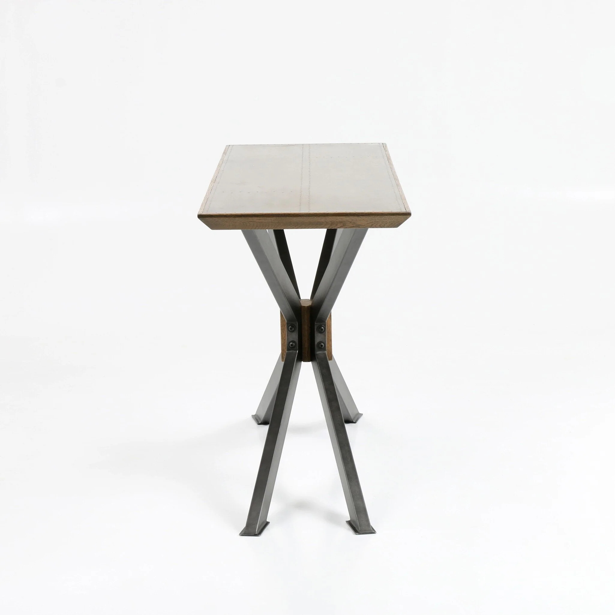 Spider Console Table - Bright Brass Clad - Image 3