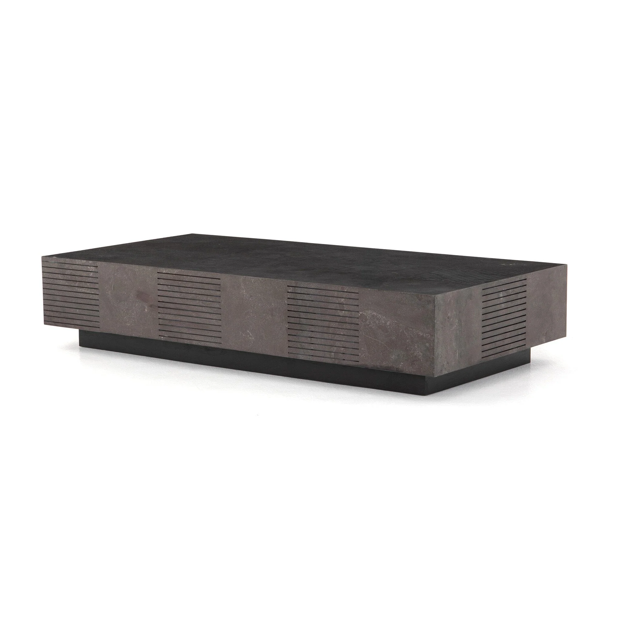 Masera Rectangular Coffee Table - Bluestone - Image 2