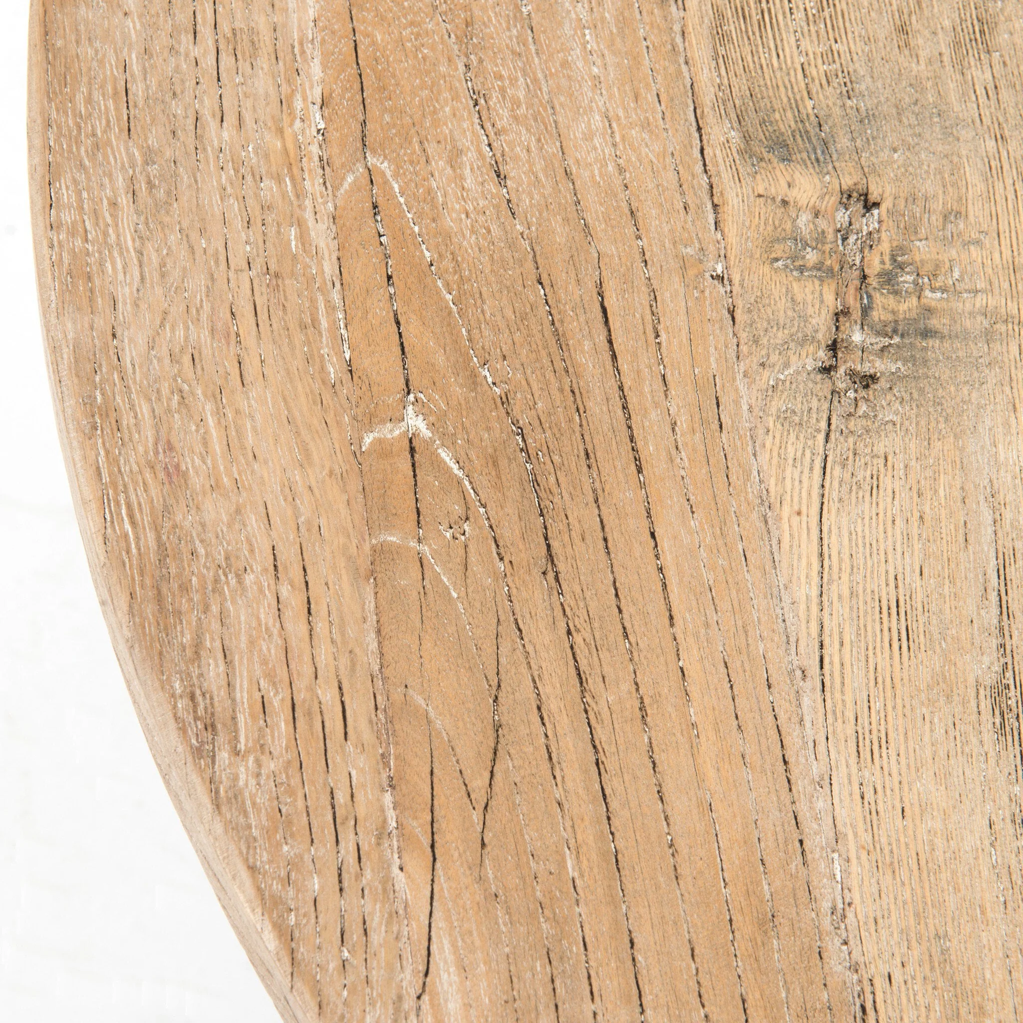 Round Occasional Table - Whitewash - Image 3