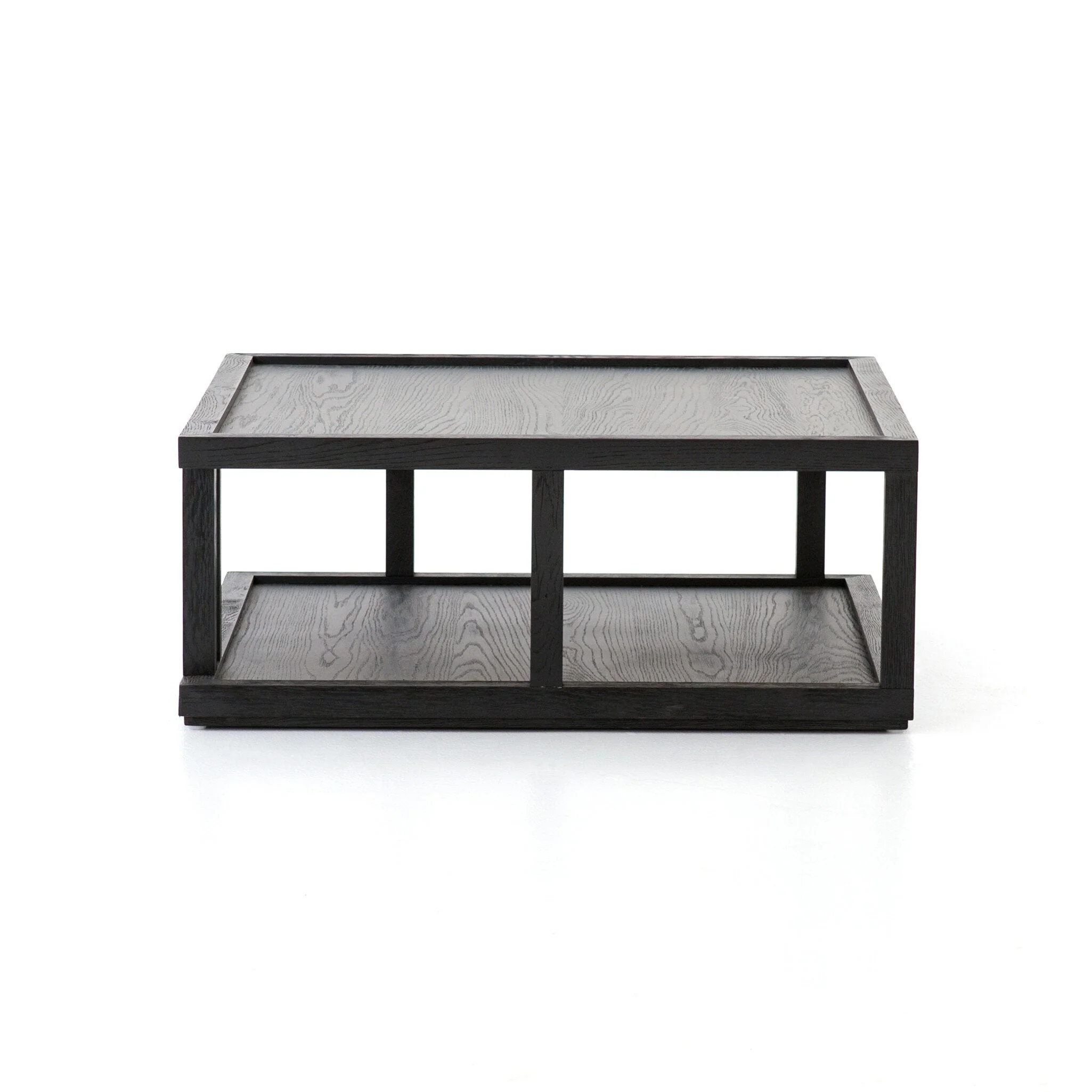 Charley Coffee Table - Drifted Matte Black Veneer - Image 3