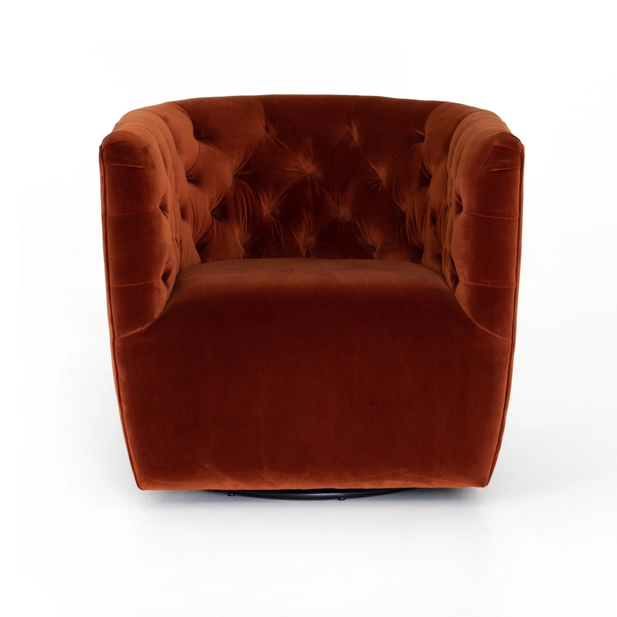 Hanover Swivel Chair - Sapphire Rust - Image 1