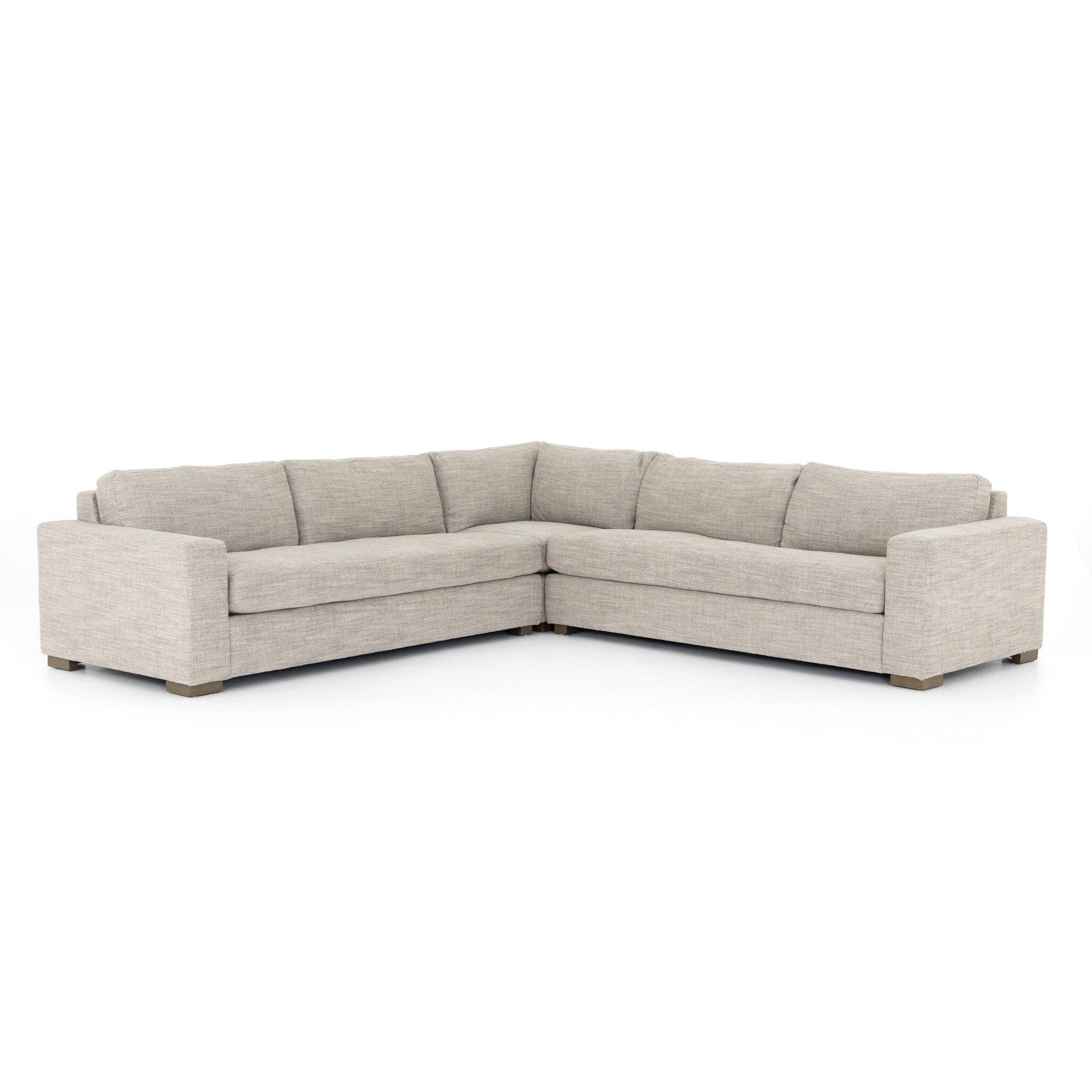 Boone 3-Piece Sectional - Thames Coal - Image 1