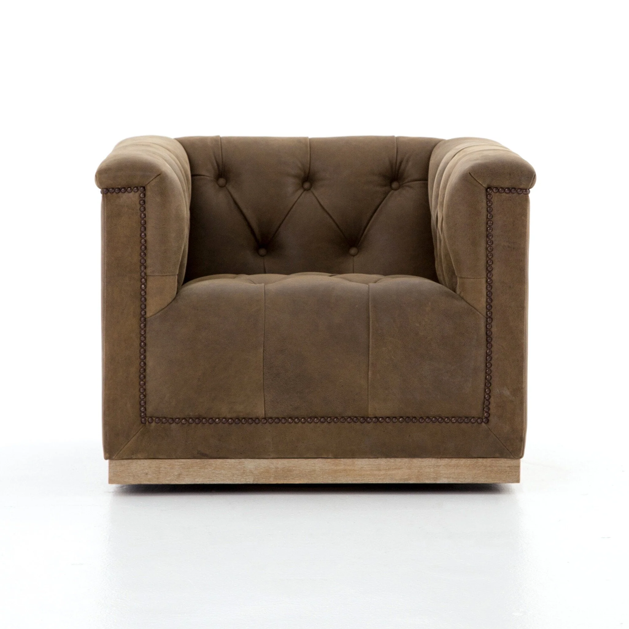 Maxx Swivel Chair - Umber Grey - Image 1