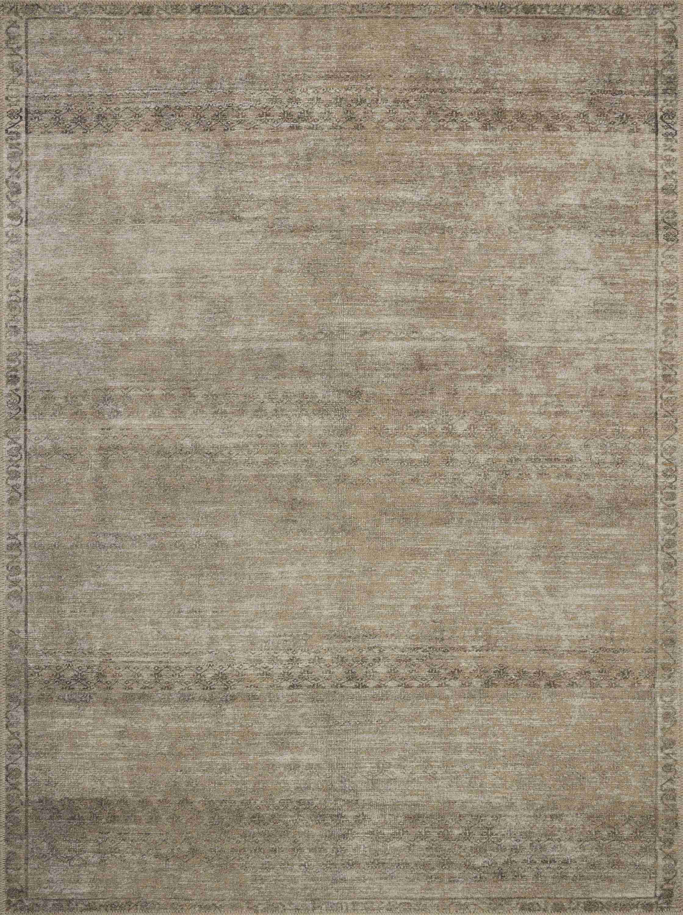 Amber Lewis x Loloi | Cambria Collection | Ash / Bark | CBR-01 - Image 1