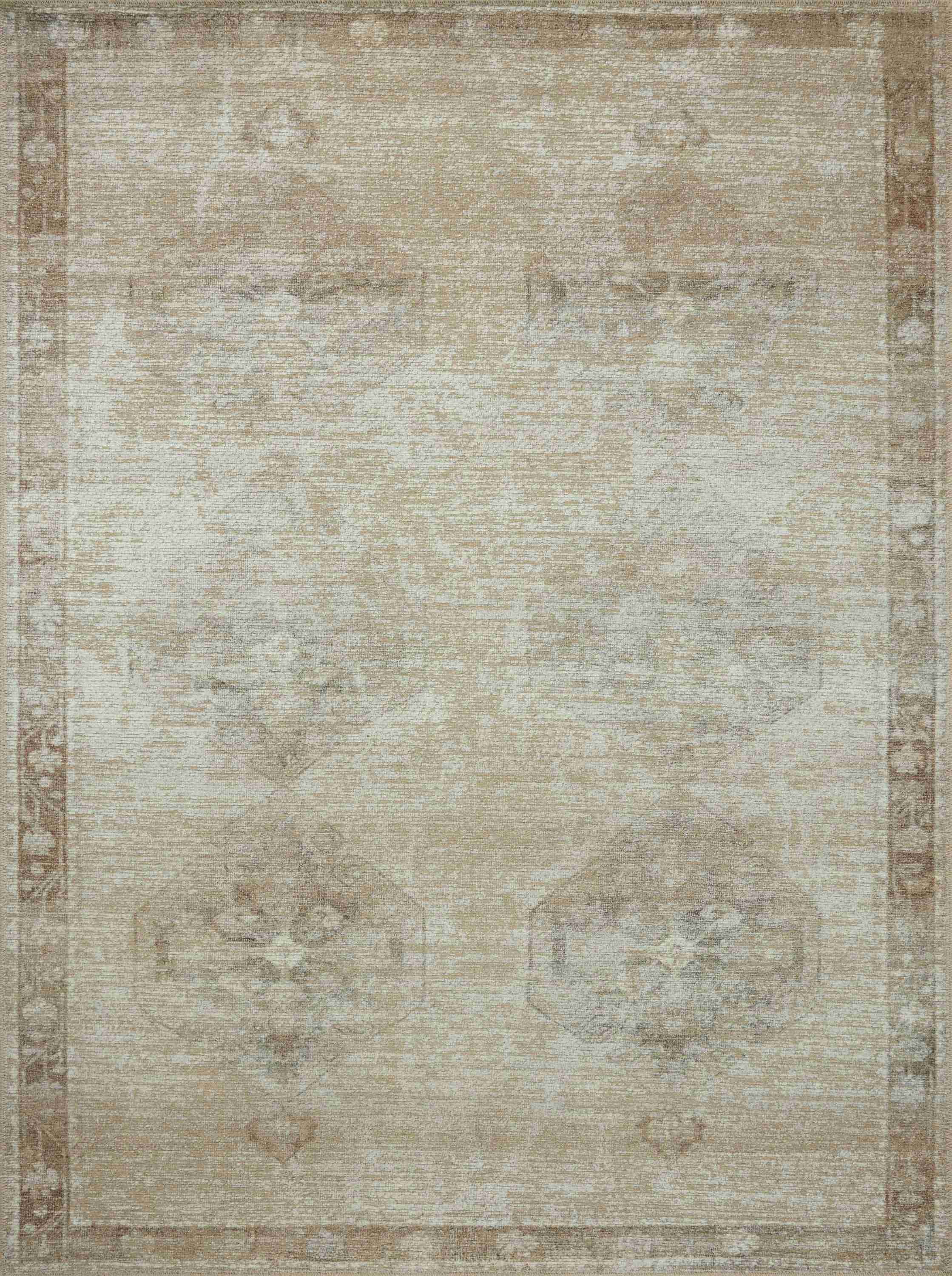 Amber Lewis x Loloi | Cambria Collection | Mist / Natural | CBR-02 - Image 1