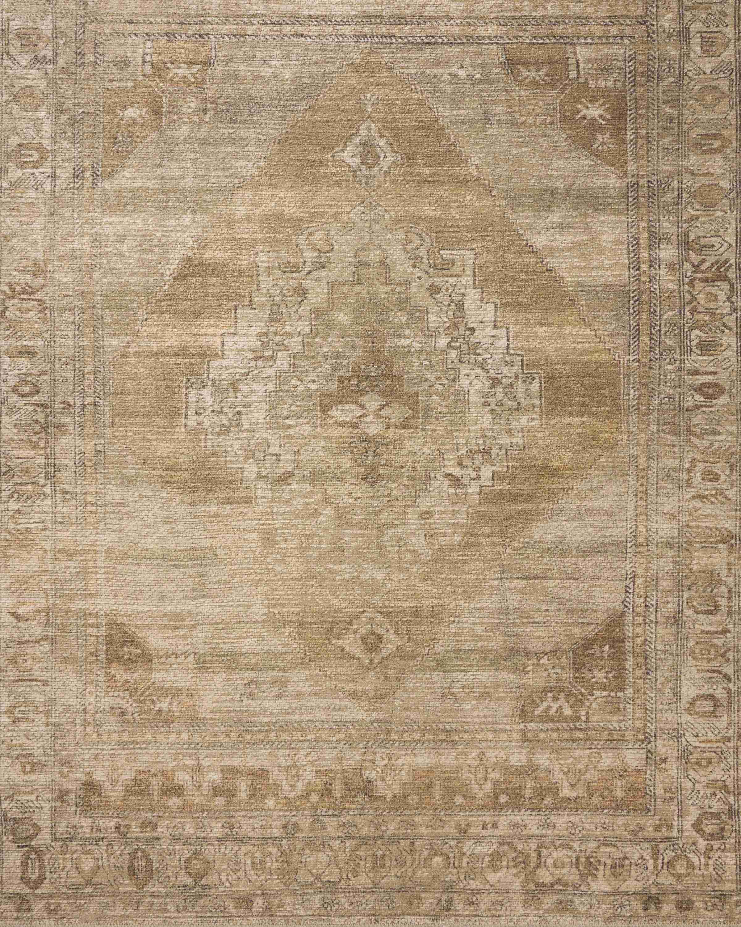 Amber Lewis x Loloi | Cambria Collection | Taupe / Antique Bronze | CBR-03 - Image 1