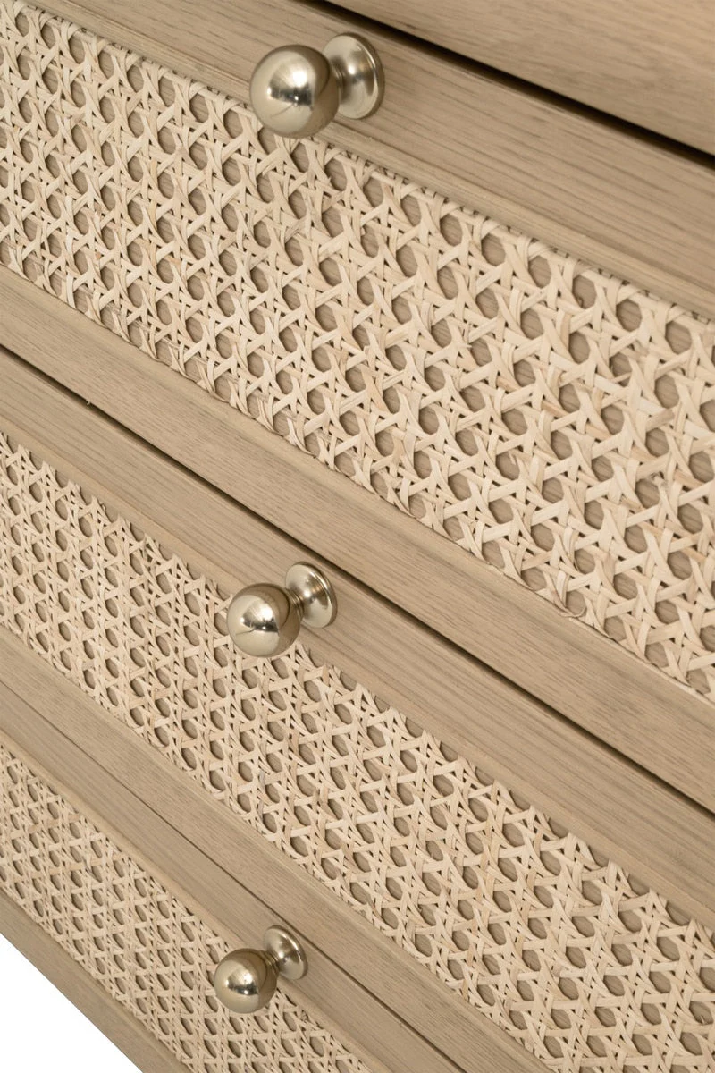 Cannes 3-Drawer Nightstand - Image 3