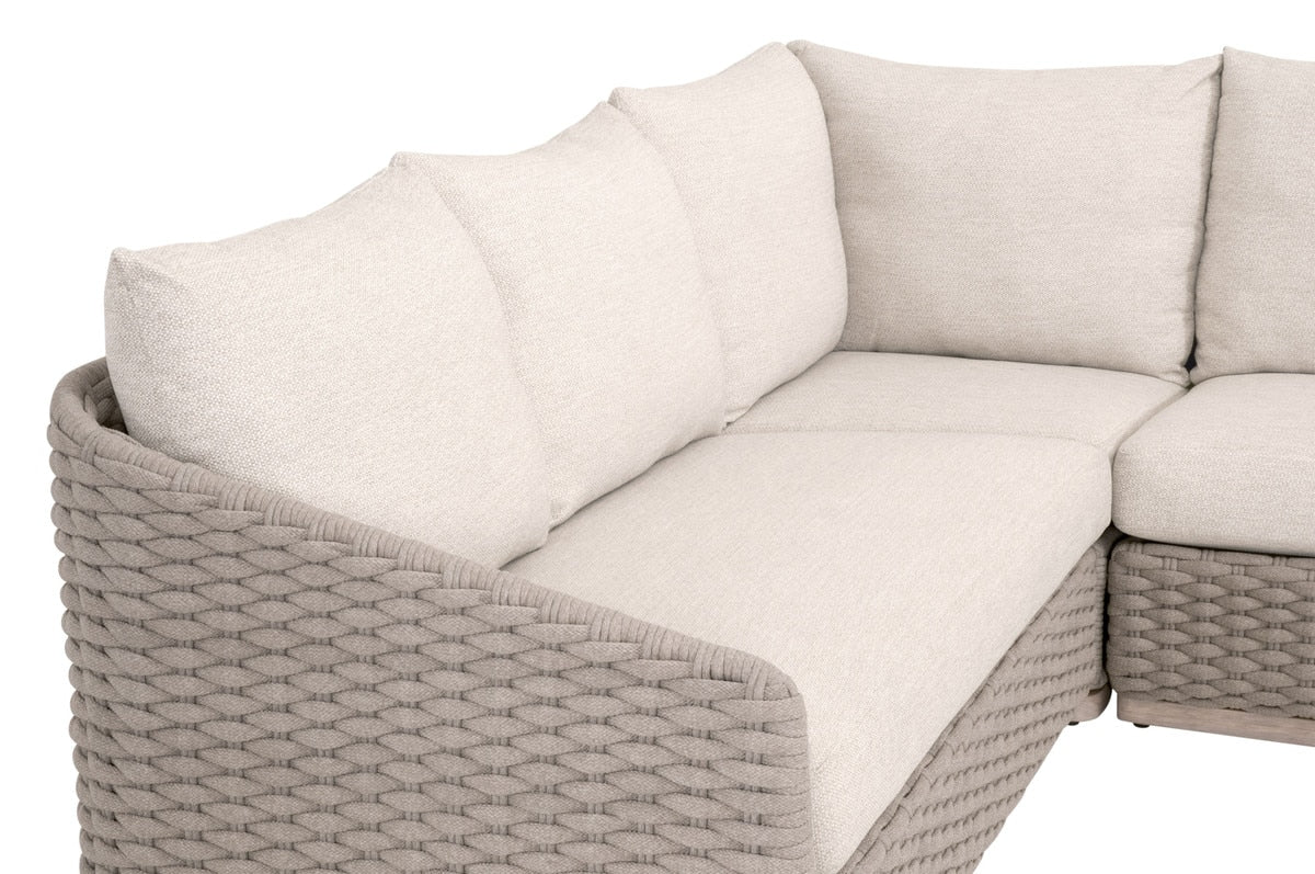 Caspian Outdoor Modular Left Facing 1-Arm Sofa - Image 2