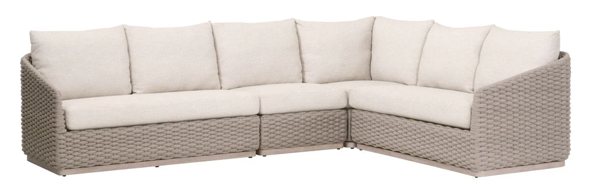 Caspian Outdoor Modular Right Facing 1-Arm Sofa - Image 2