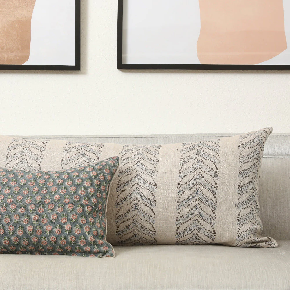 Claire Indigo Pillow - Image 3