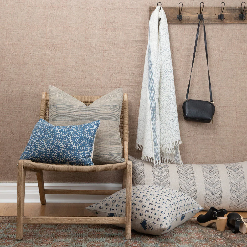 Claire Indigo Pillow - Image 2