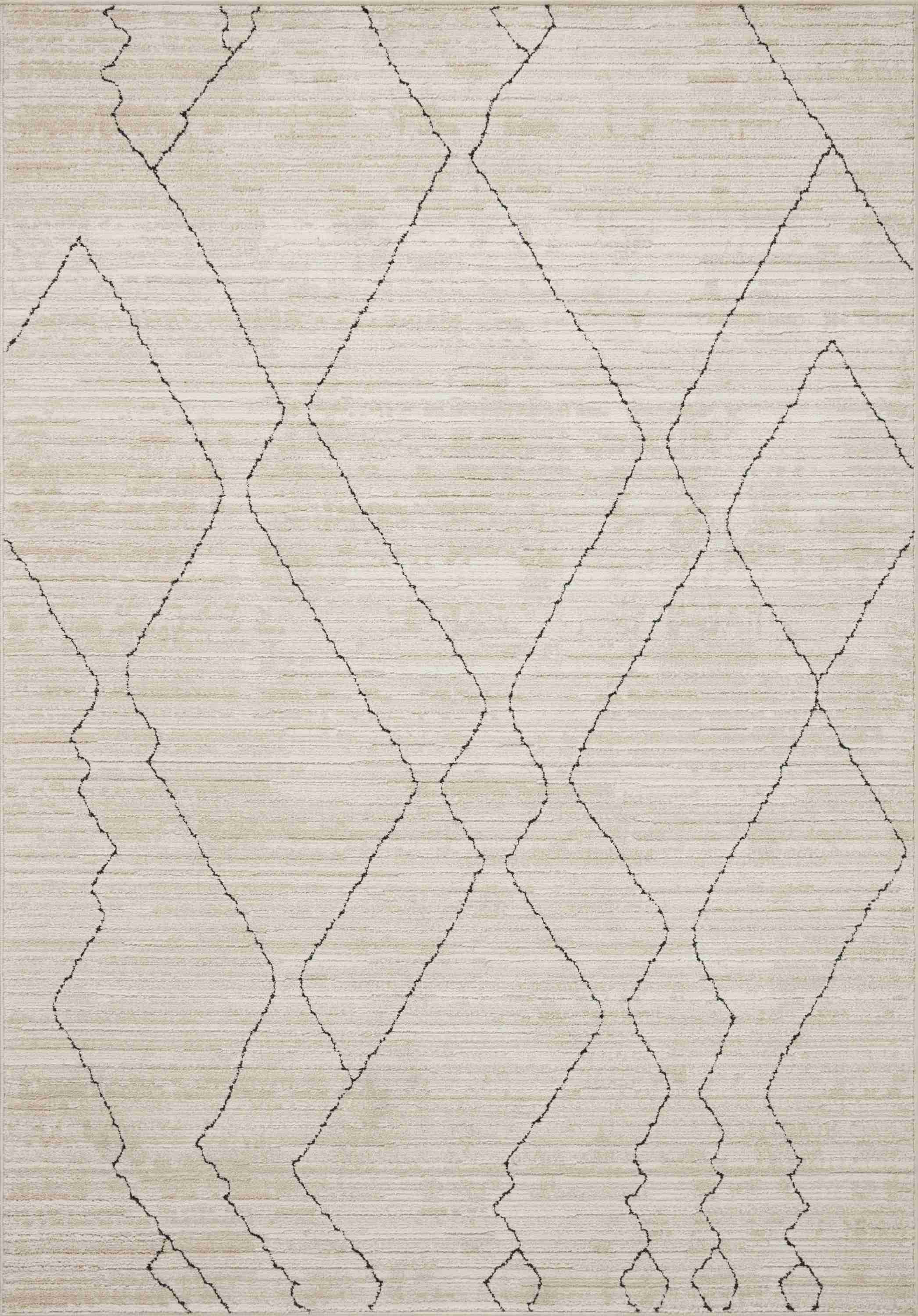 Loloi II | Darby Collection | Sand / Charcoal | DAR-03 - Image 1