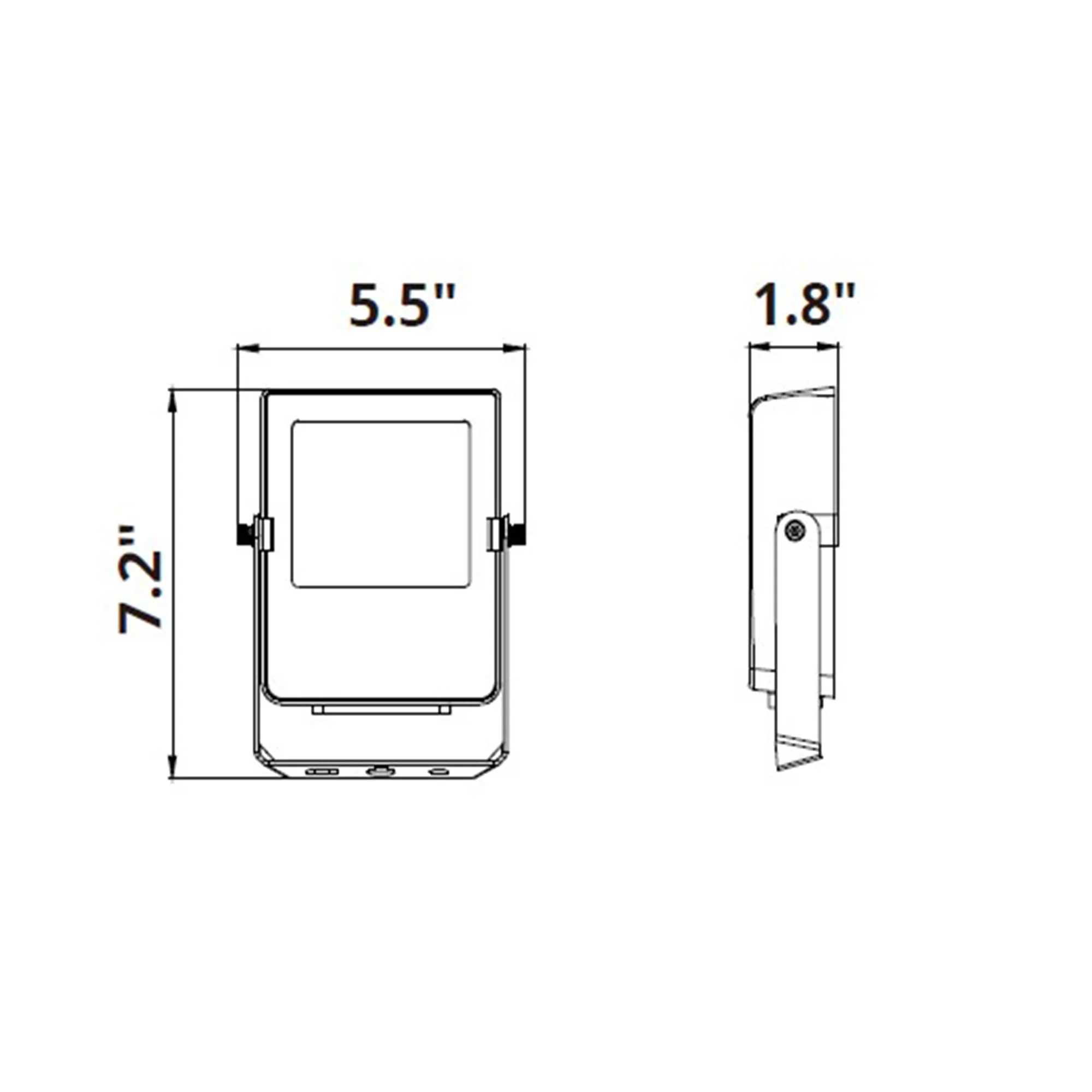 15W Mini Flood Light - CCT Selectable - 1950lms - UL Listed - Glass Cover #226-227 - Image 3