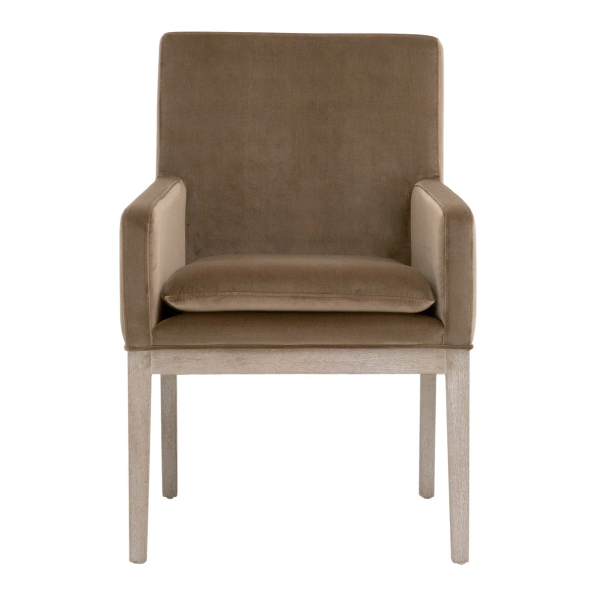 Drake Arm Chair | Caramel Velvet - Image 1